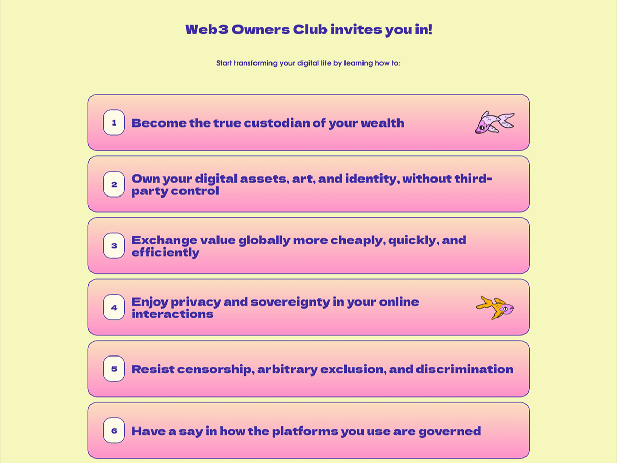 Web3 Owners Club
