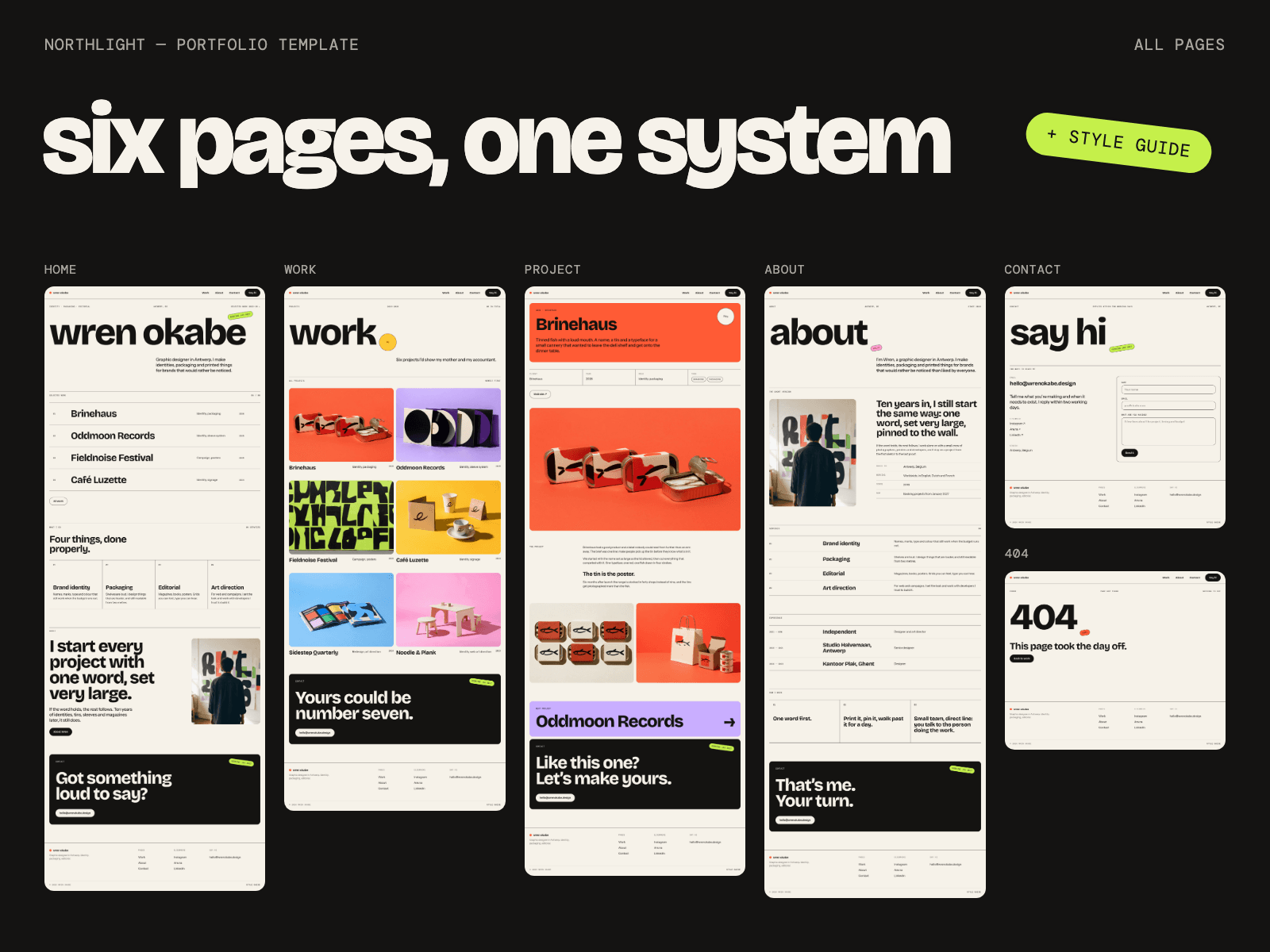 Northlight Folio