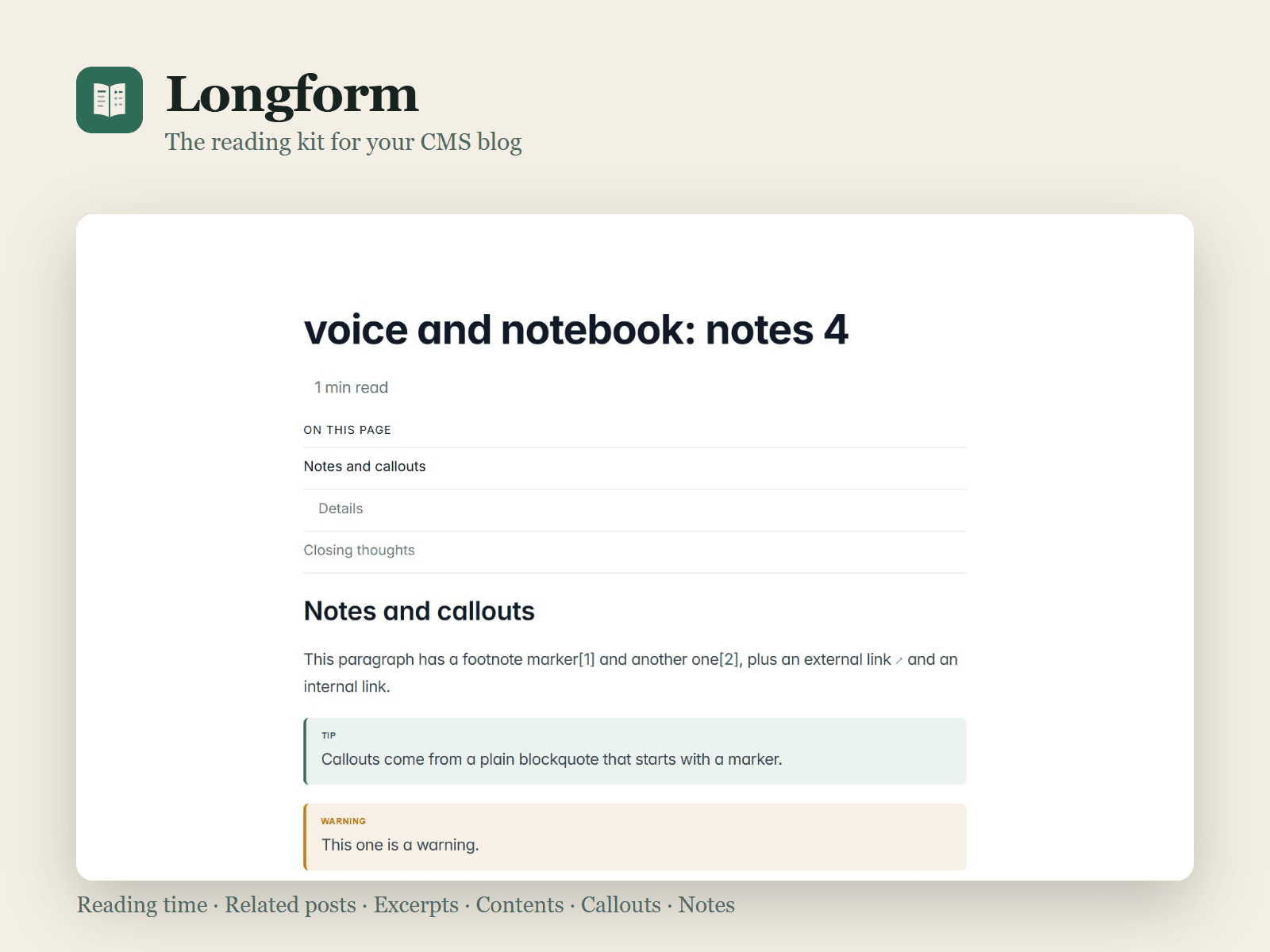 Longform