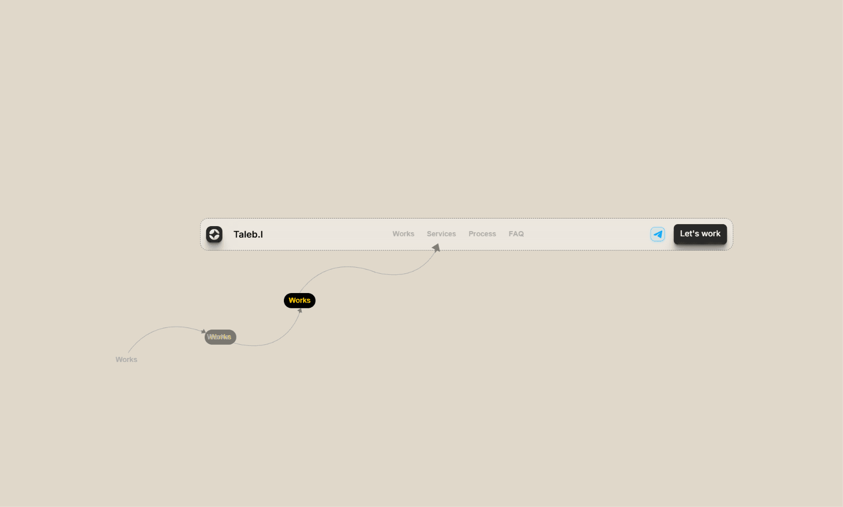 Ripple Type Button