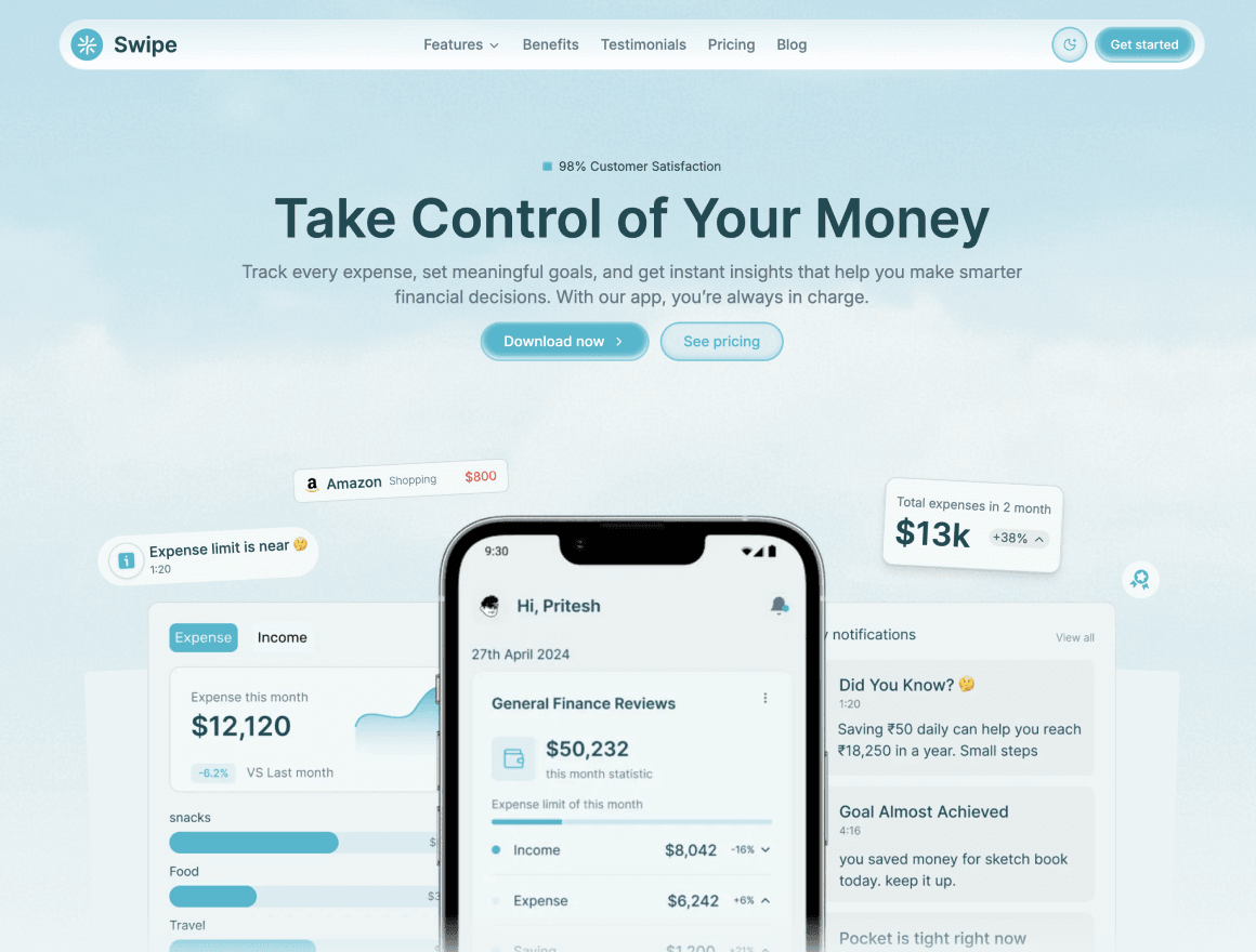 Swipe Mobile App