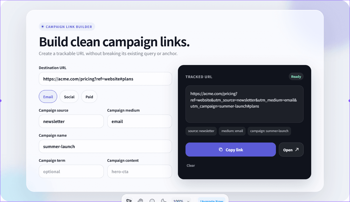 Campaign Link