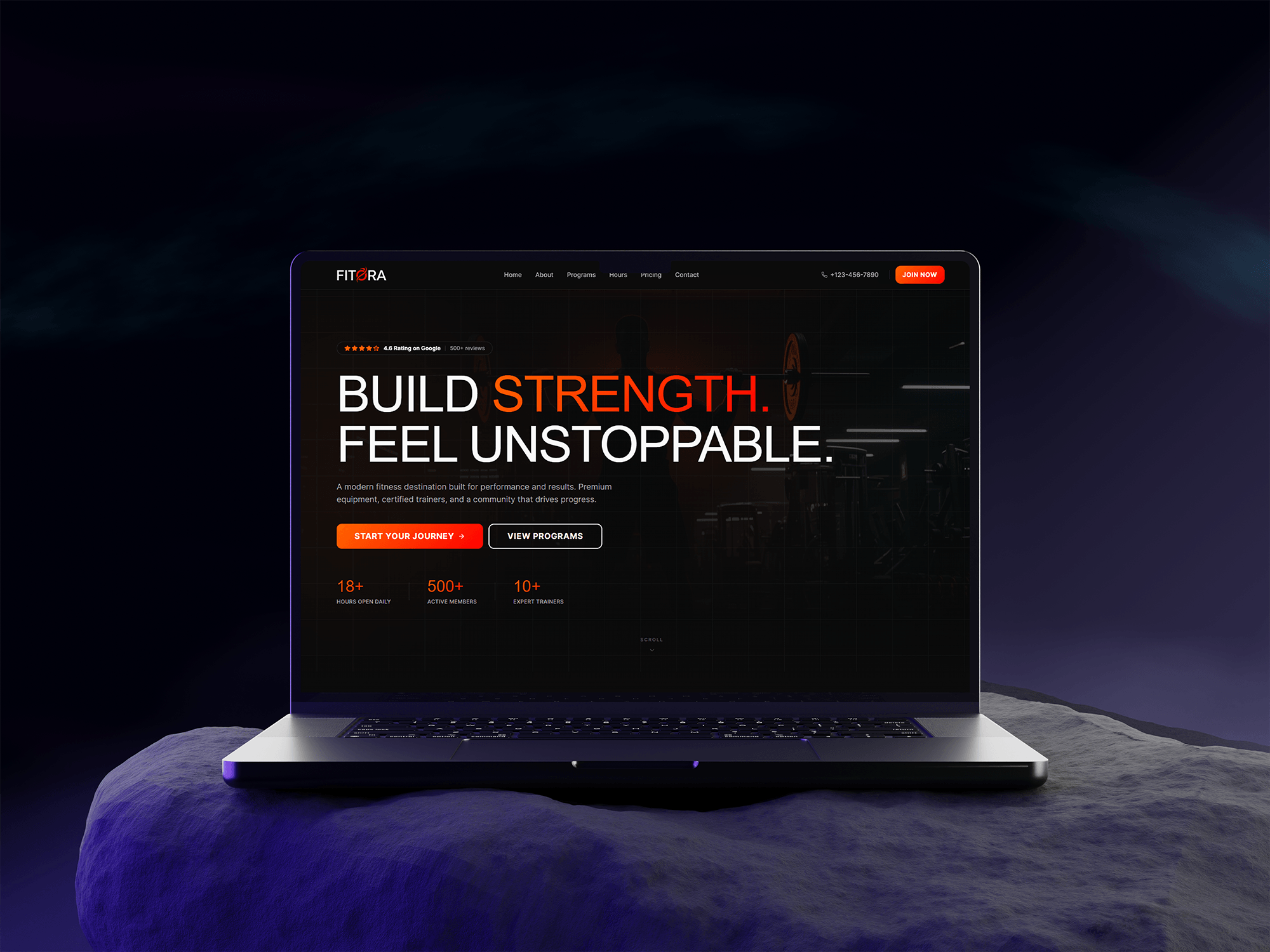 Just launched Fitora Fitness — a modern website concept for fitness coaches, personal trainers, gyms, and wellness brands. Built to inspire trust, showcase services, and turn visitors into clients. Designed by Nocsha Studio. #WebDesign #Fitness #FitnessCoach #UIUX #nocshastudio