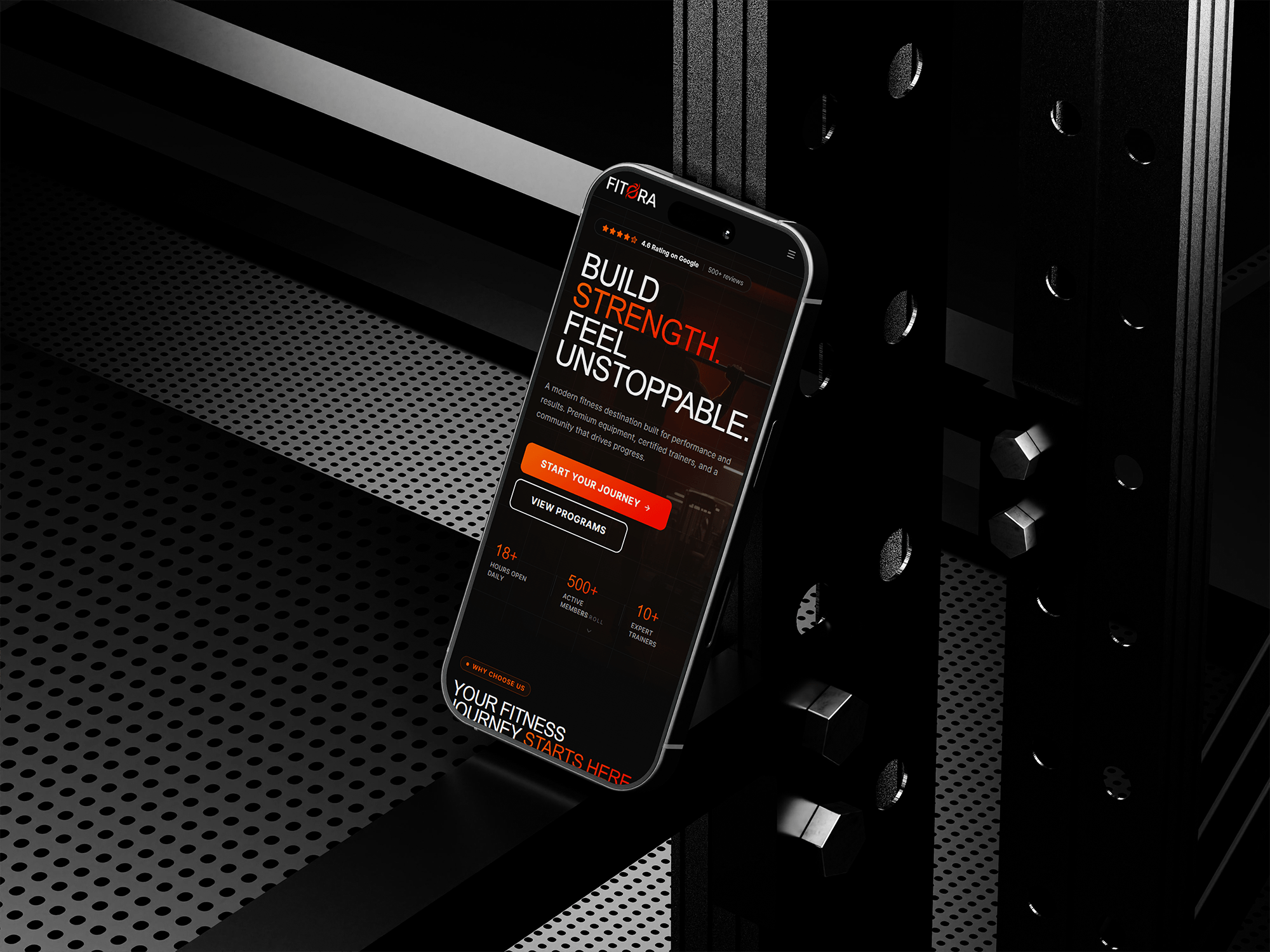 Just launched Fitora Fitness — a modern website concept for fitness coaches, personal trainers, gyms, and wellness brands. Built to inspire trust, showcase services, and turn visitors into clients. Designed by Nocsha Studio. #WebDesign #Fitness #FitnessCoach #UIUX #nocshastudio