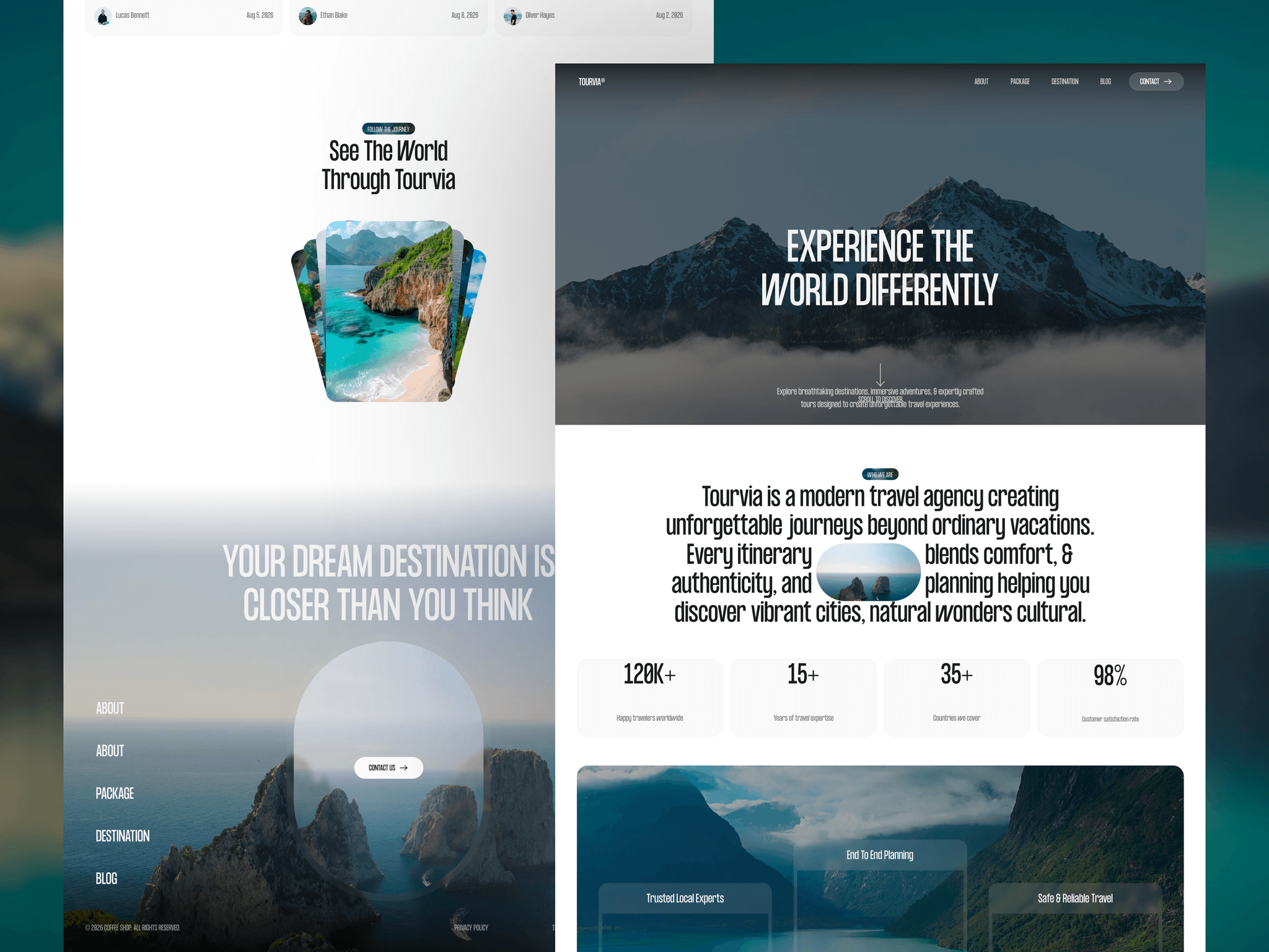 Tourvia Website