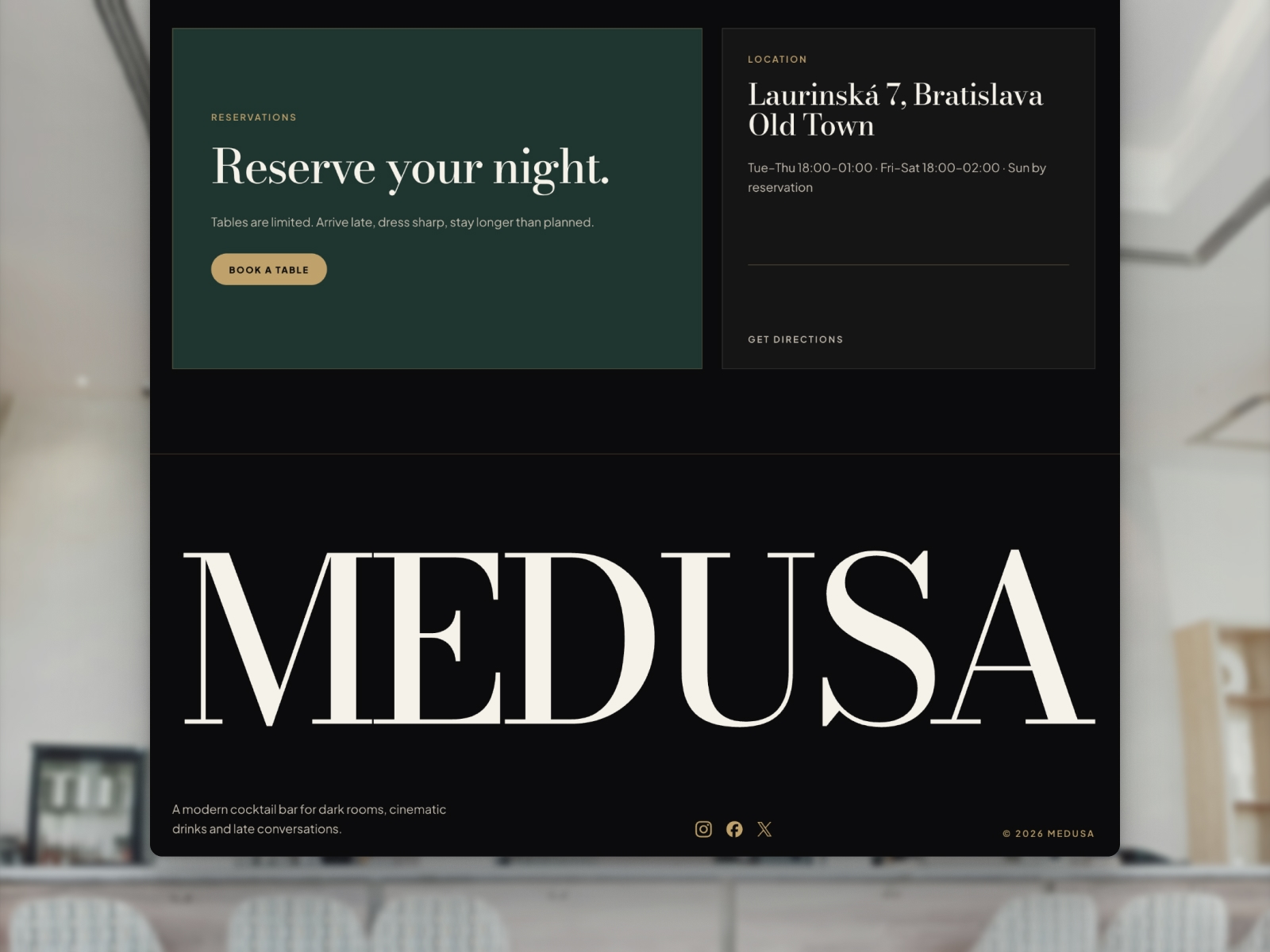 Medusa Bar