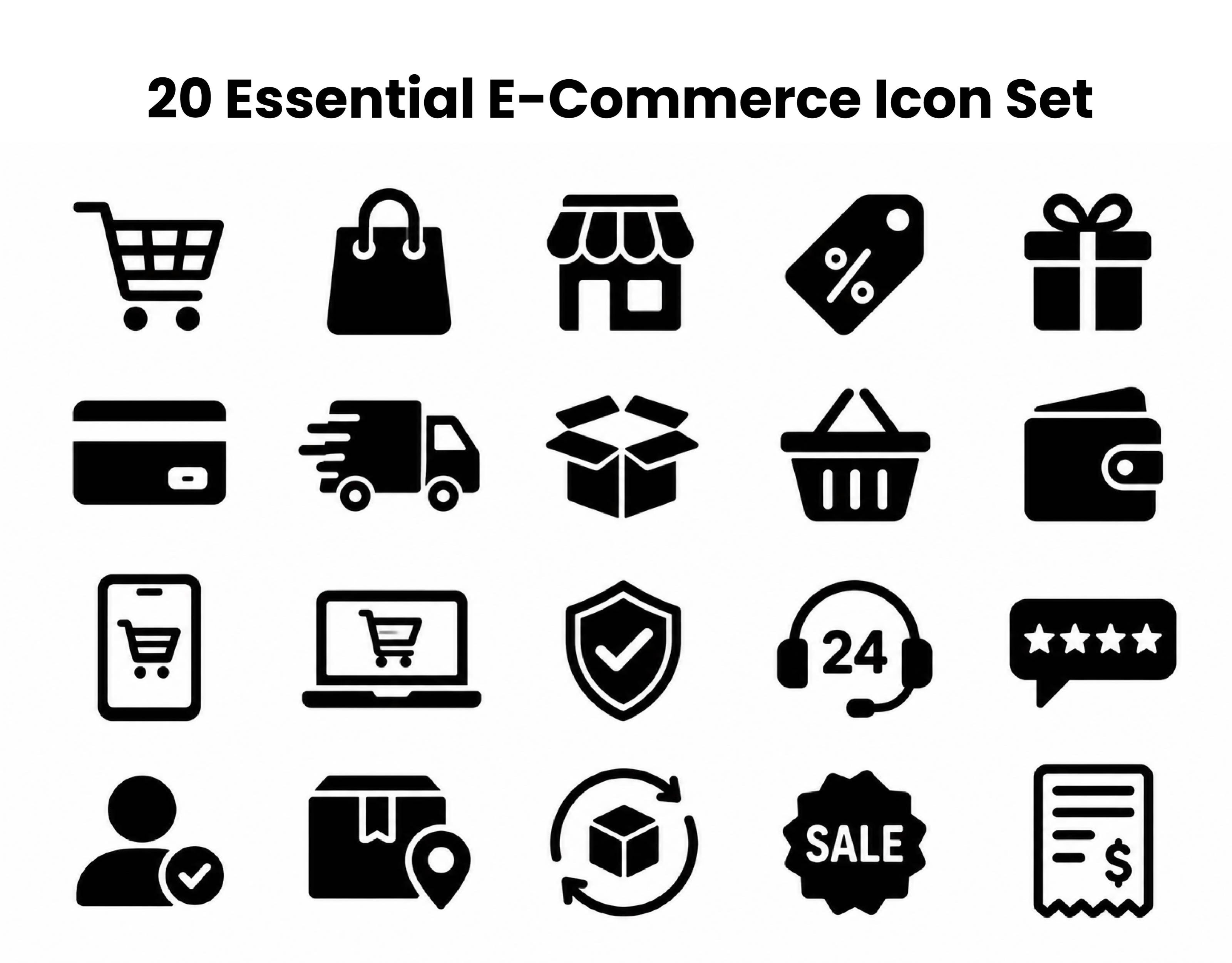 E-commerce Icon Set
