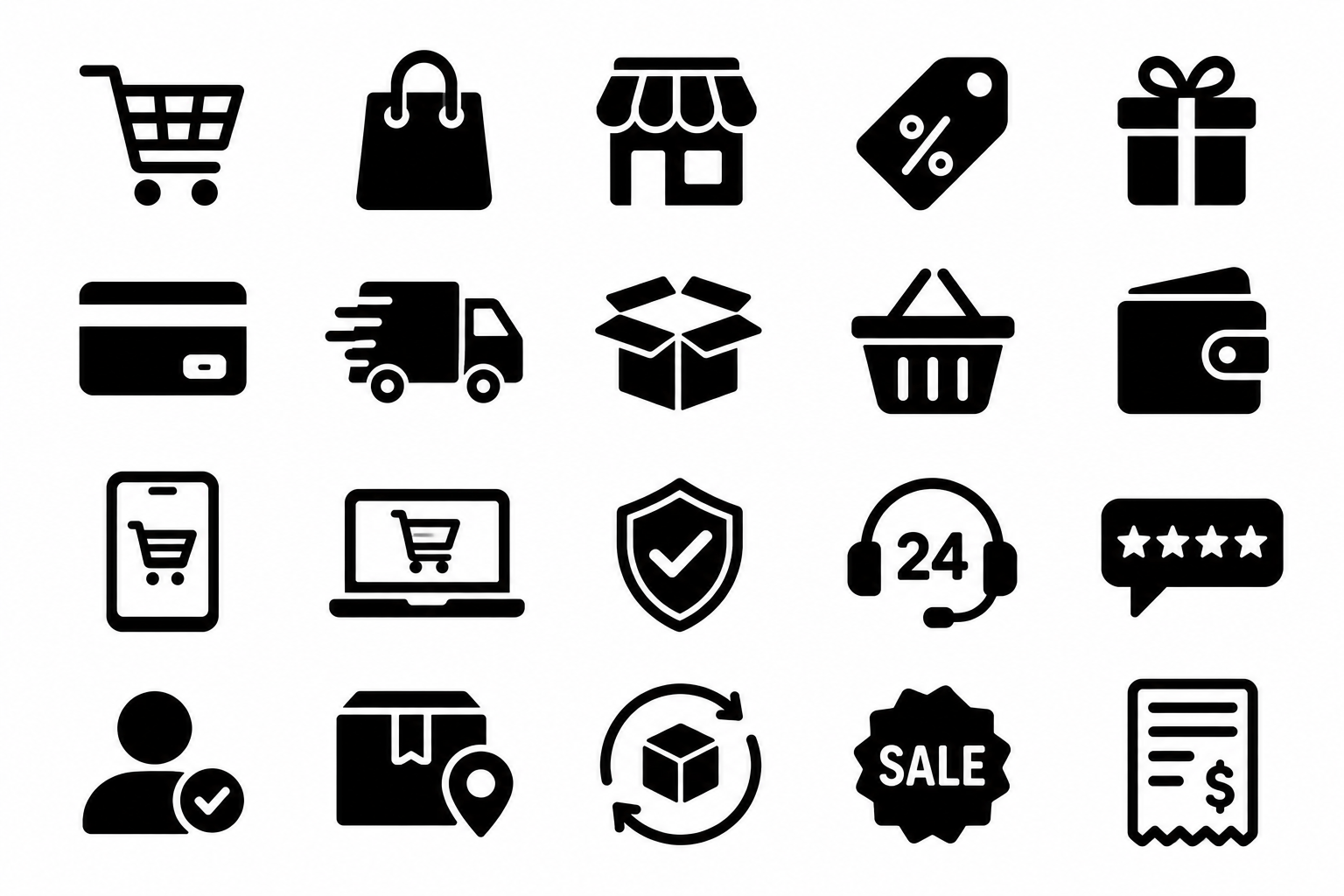 E-commerce Icon Set