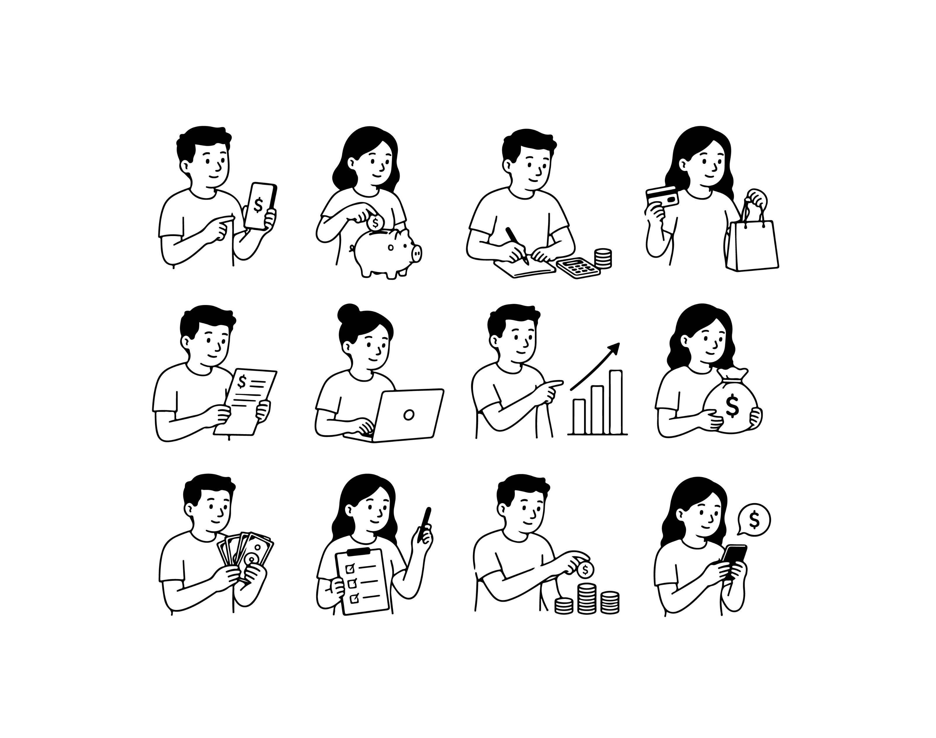 Finance Hand drawn
