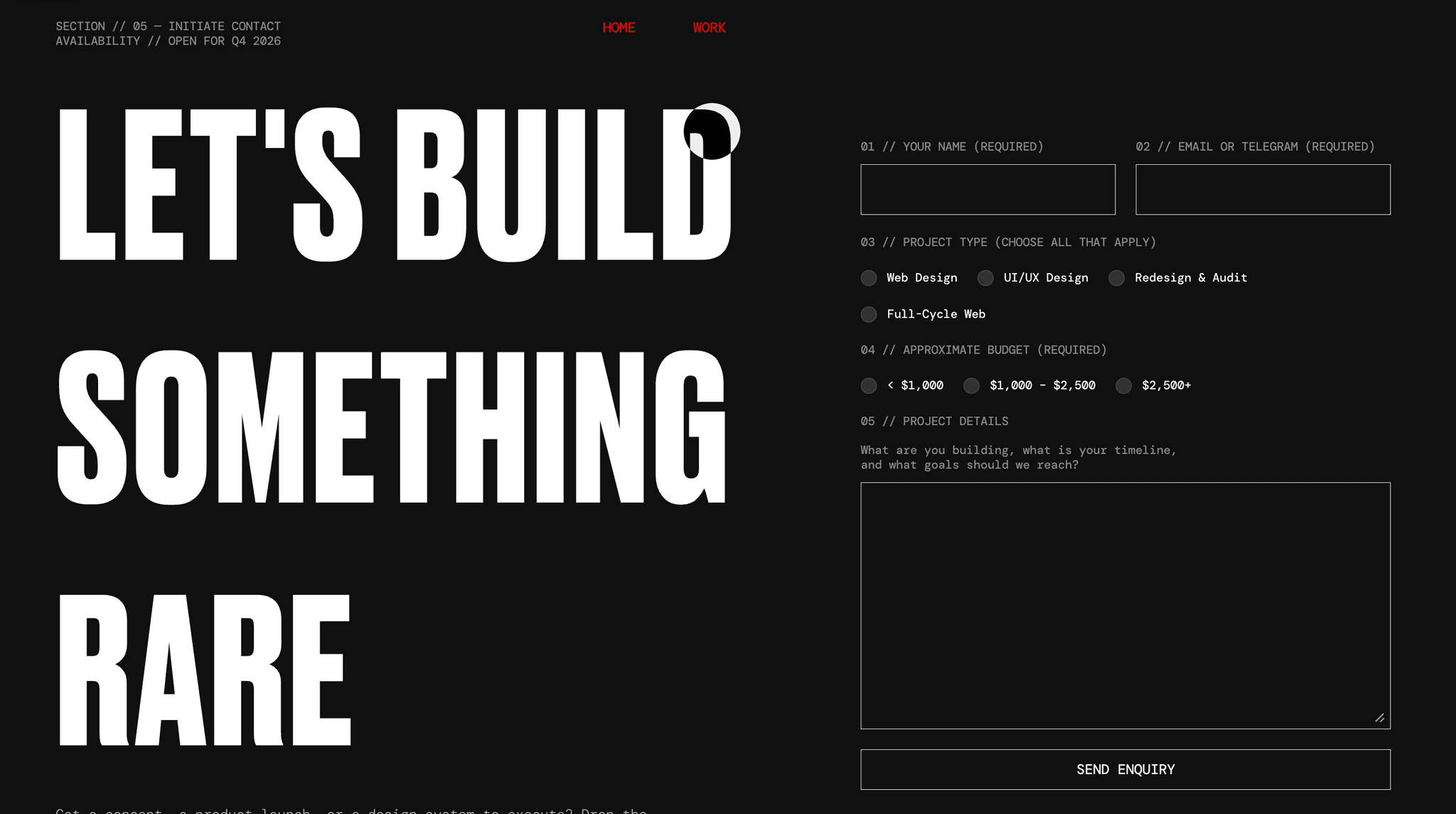 Hulakov — Portfolio