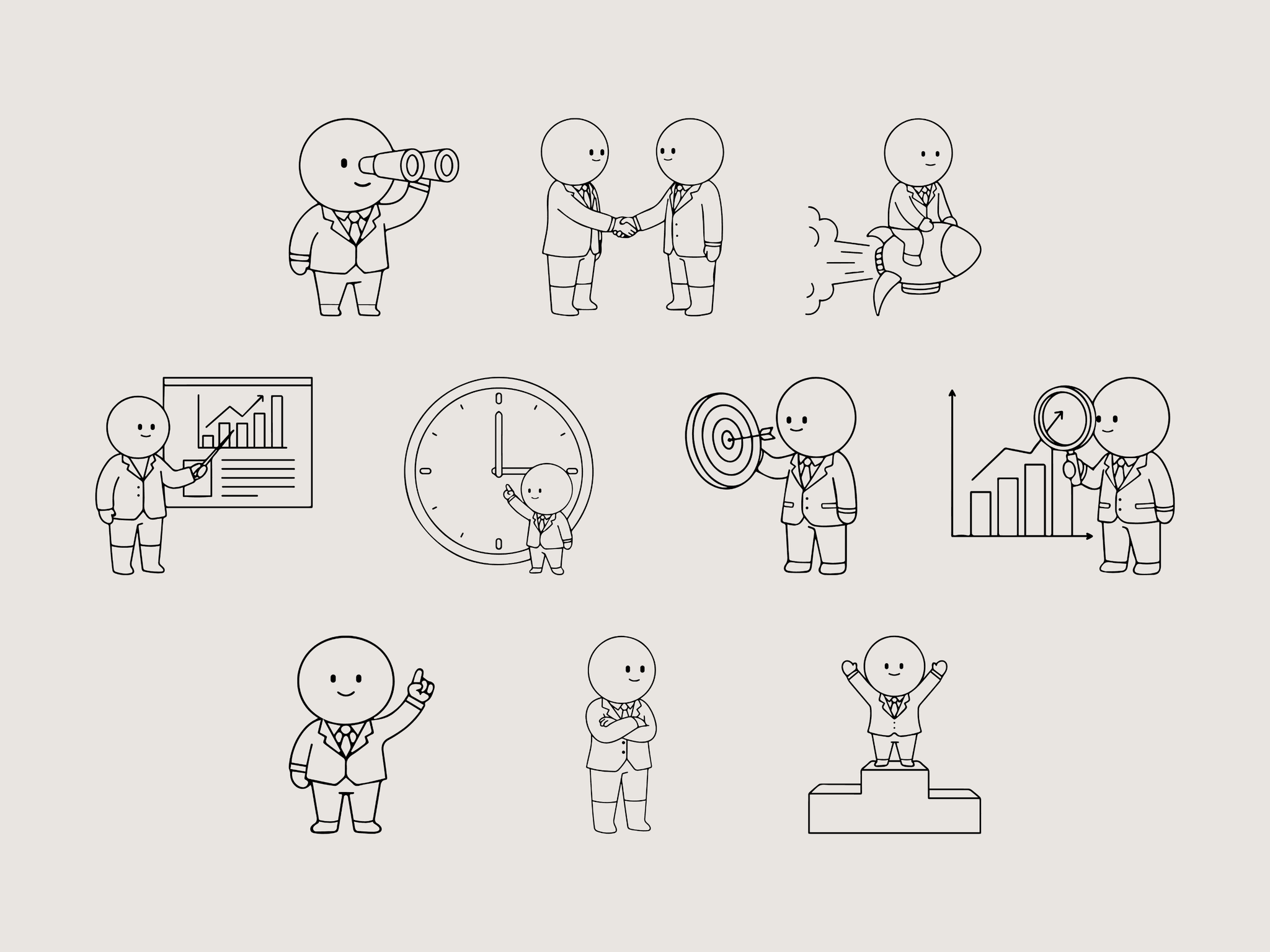 Business Simple Line