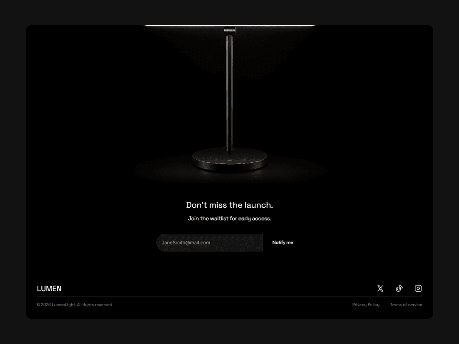 Lumen Smart Lamp