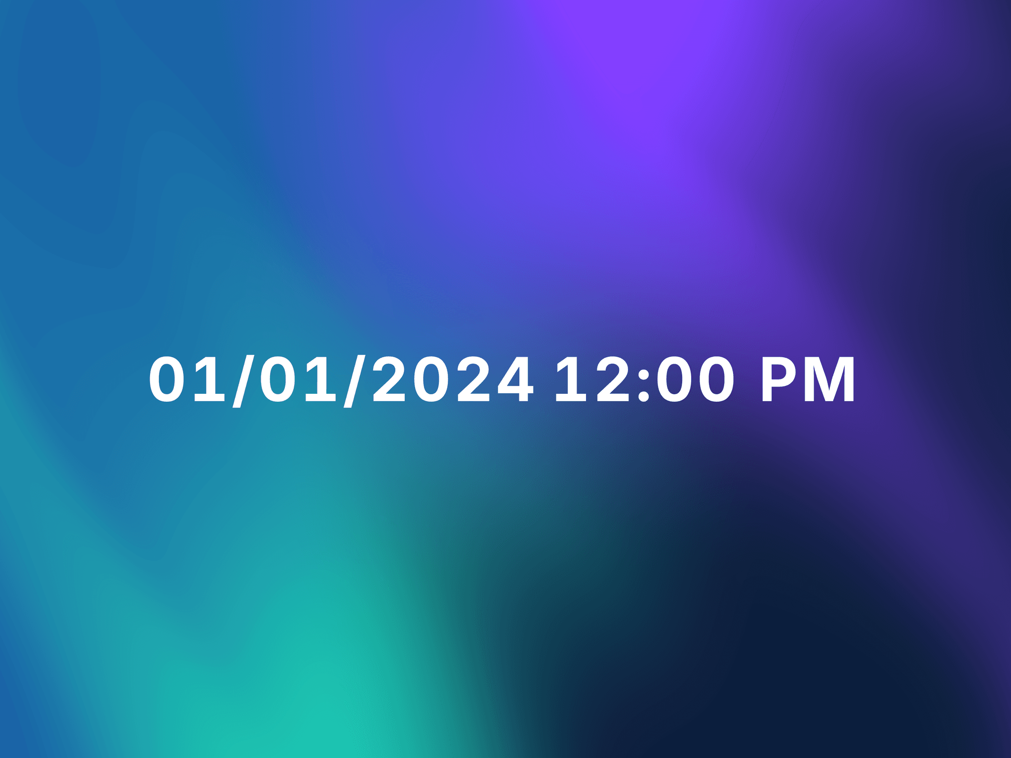 Minimal Clock