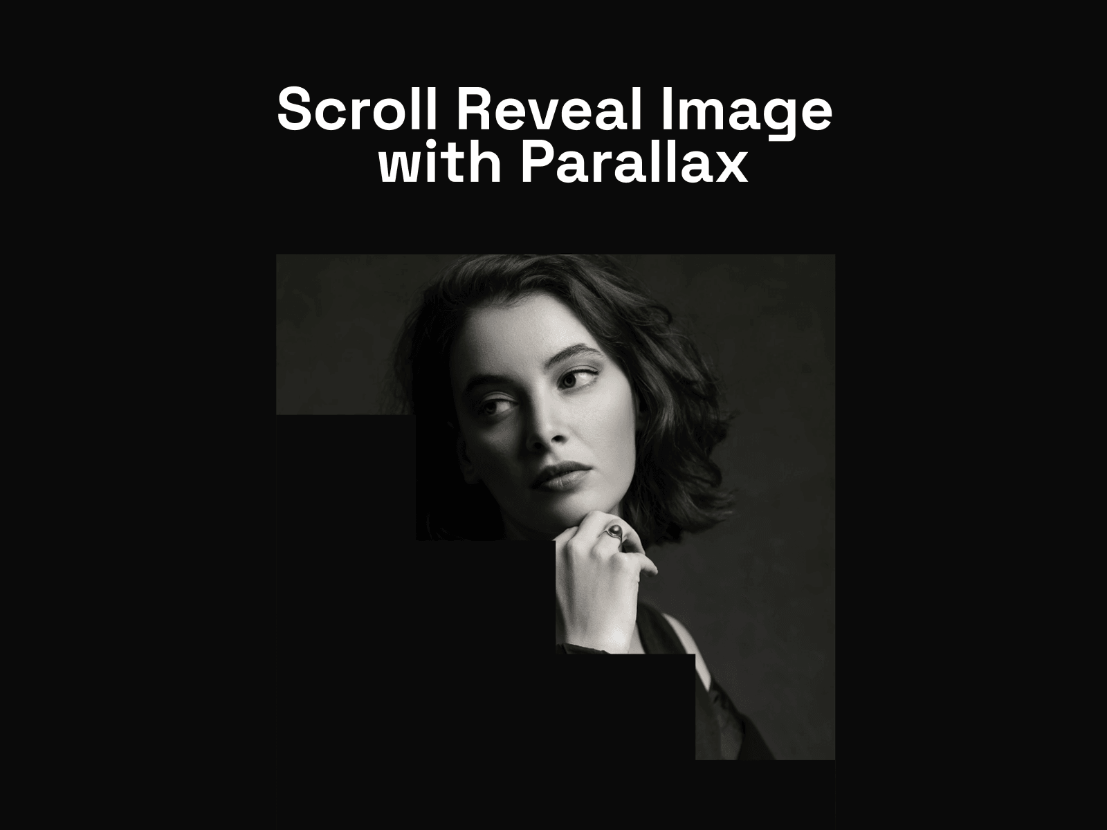 Scroll Reveal Paralx