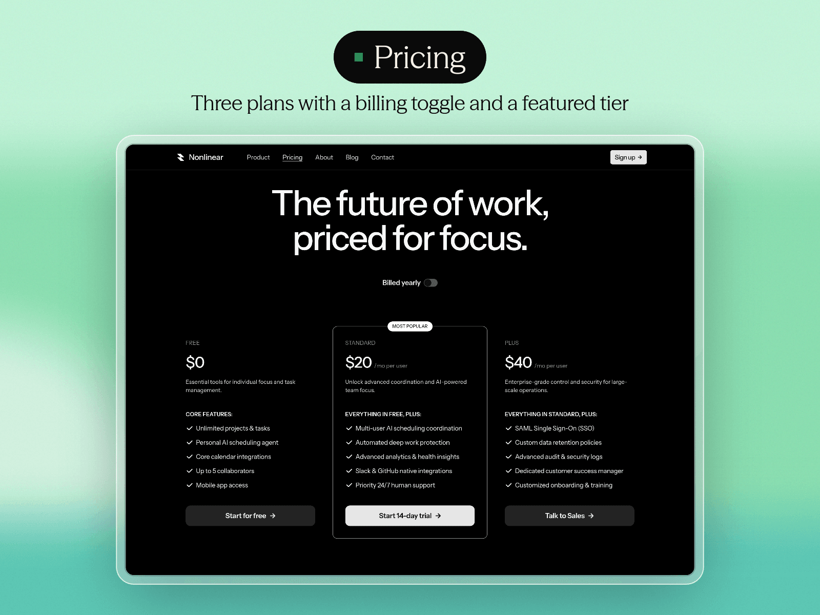 Nonlinear