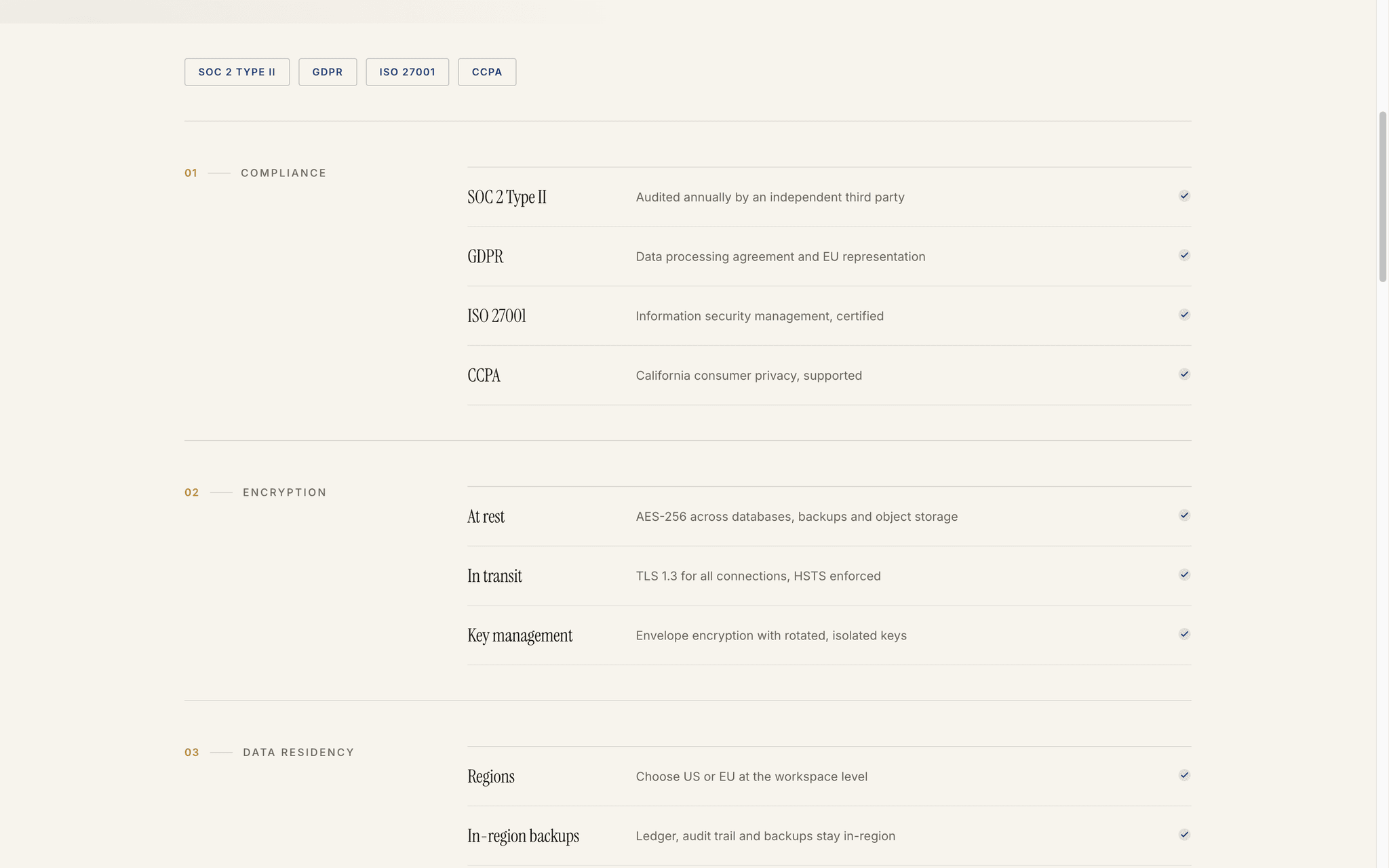 LEDGER Finance Audit
