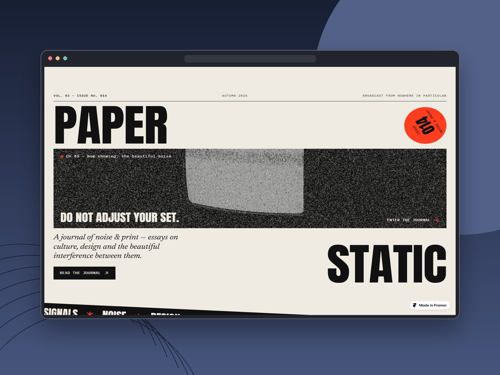 PAPER STATIC