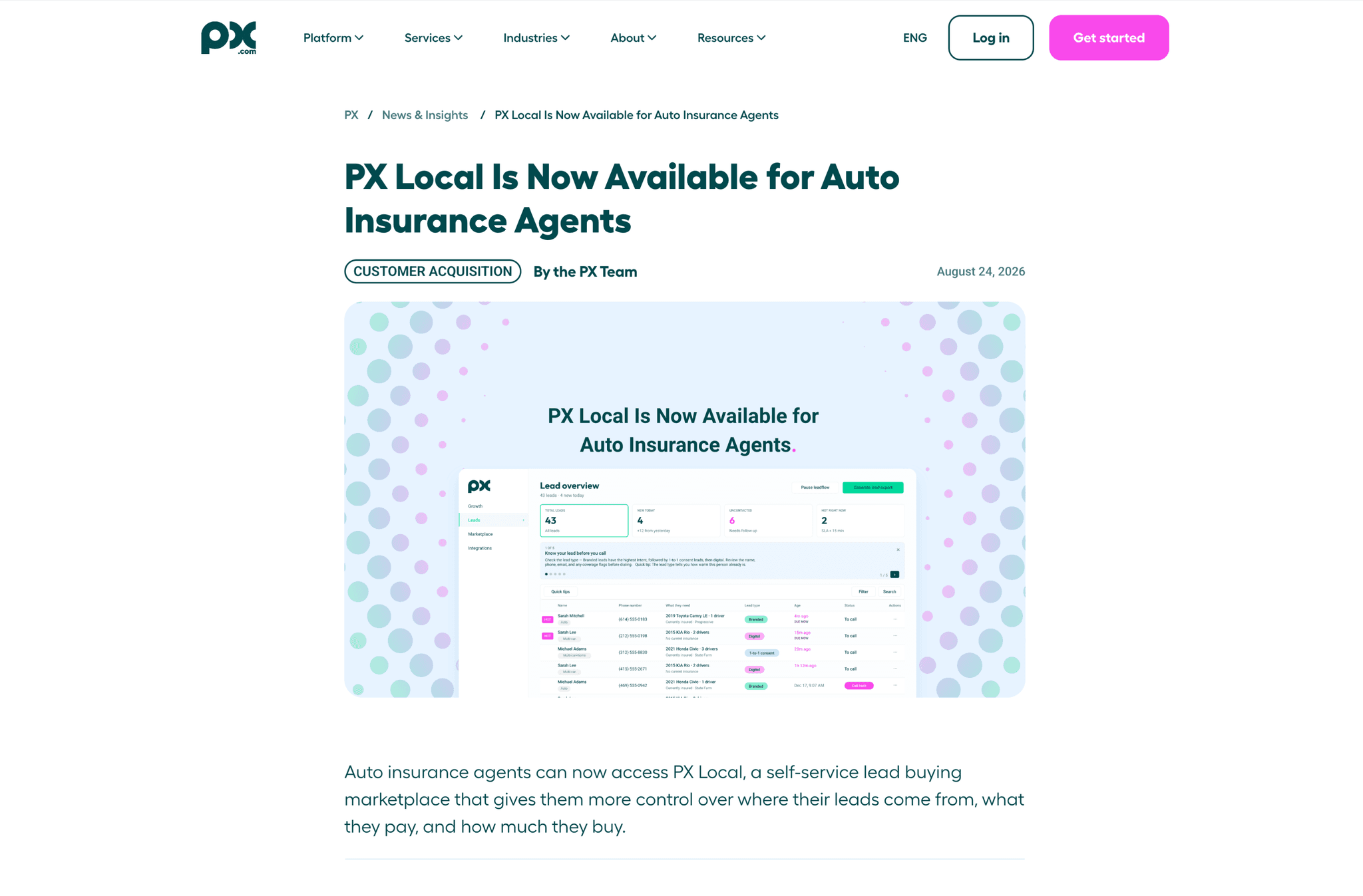 PX.com