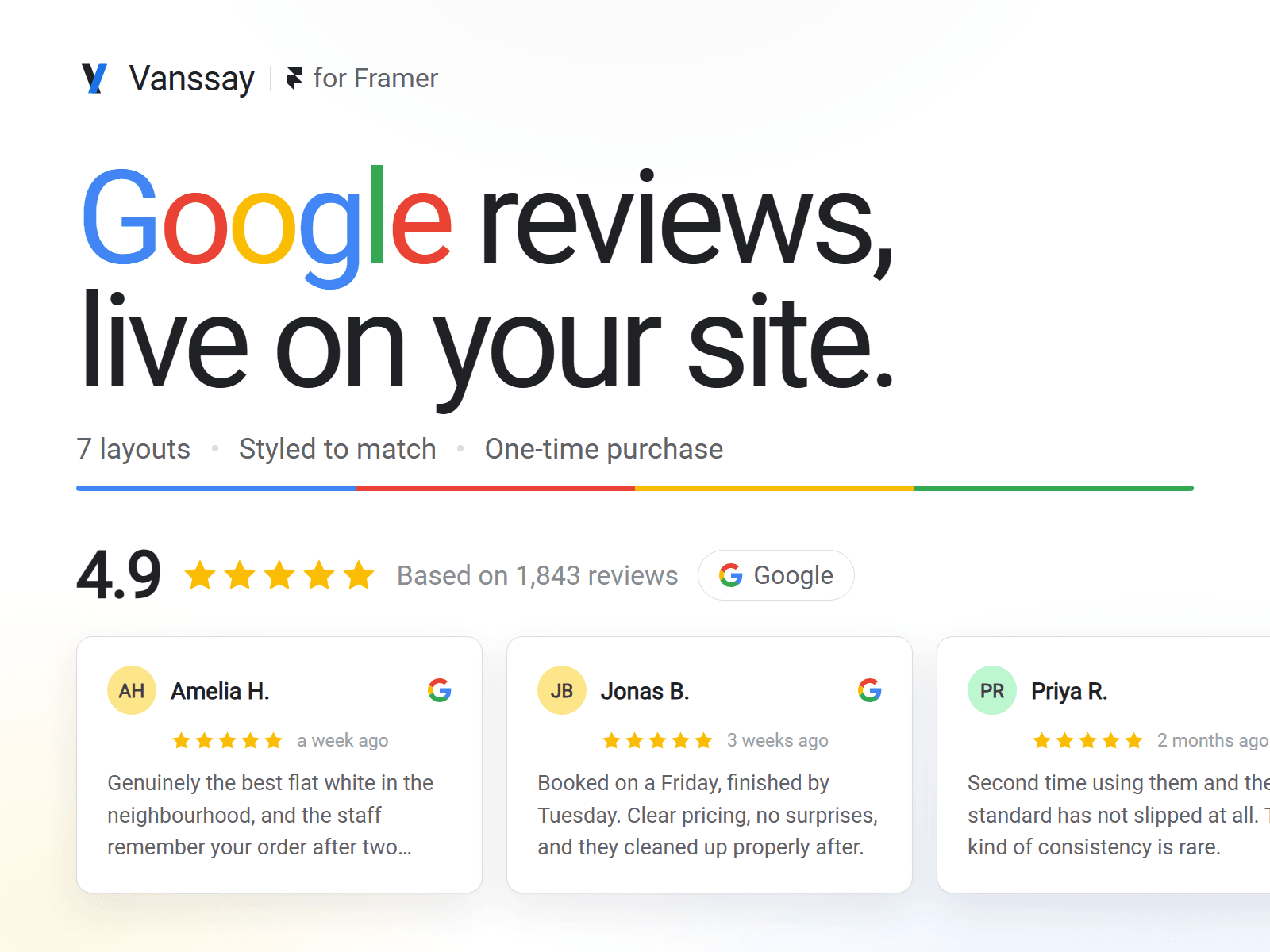 Live Reviews Google