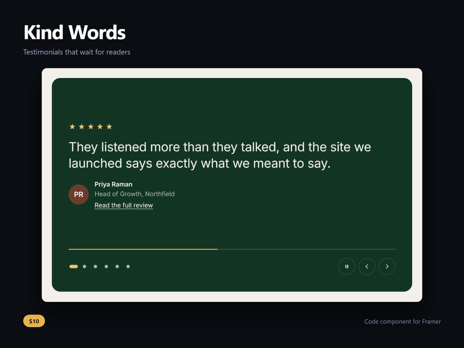 Kind Words