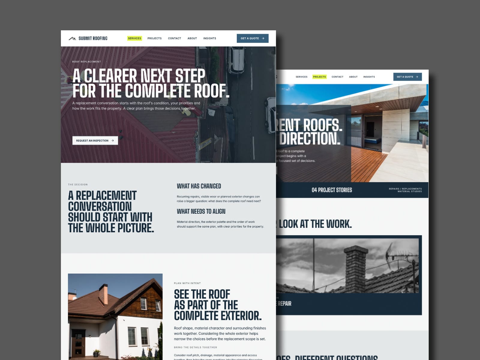 Submit Roofing