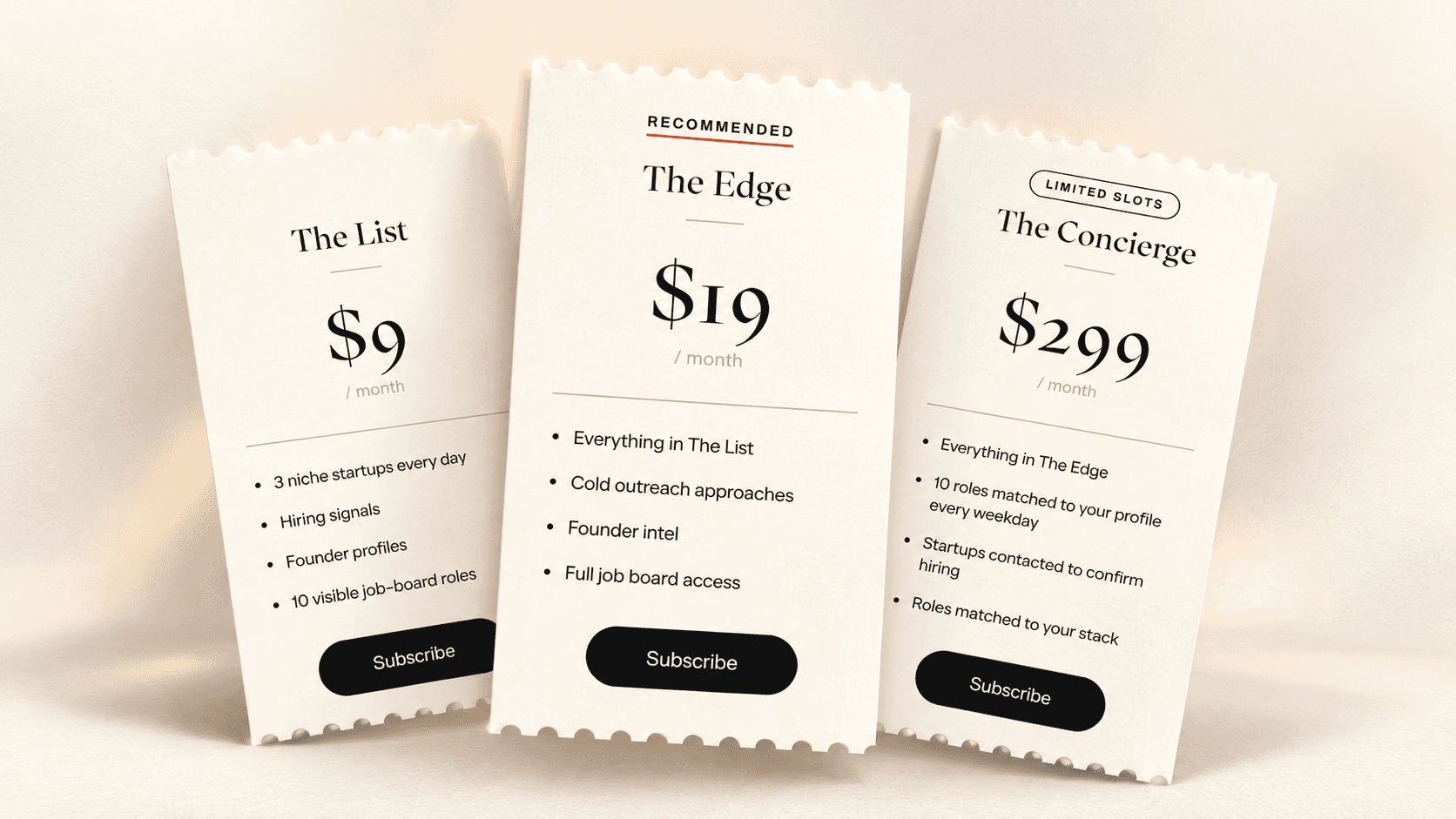 PricingTicket