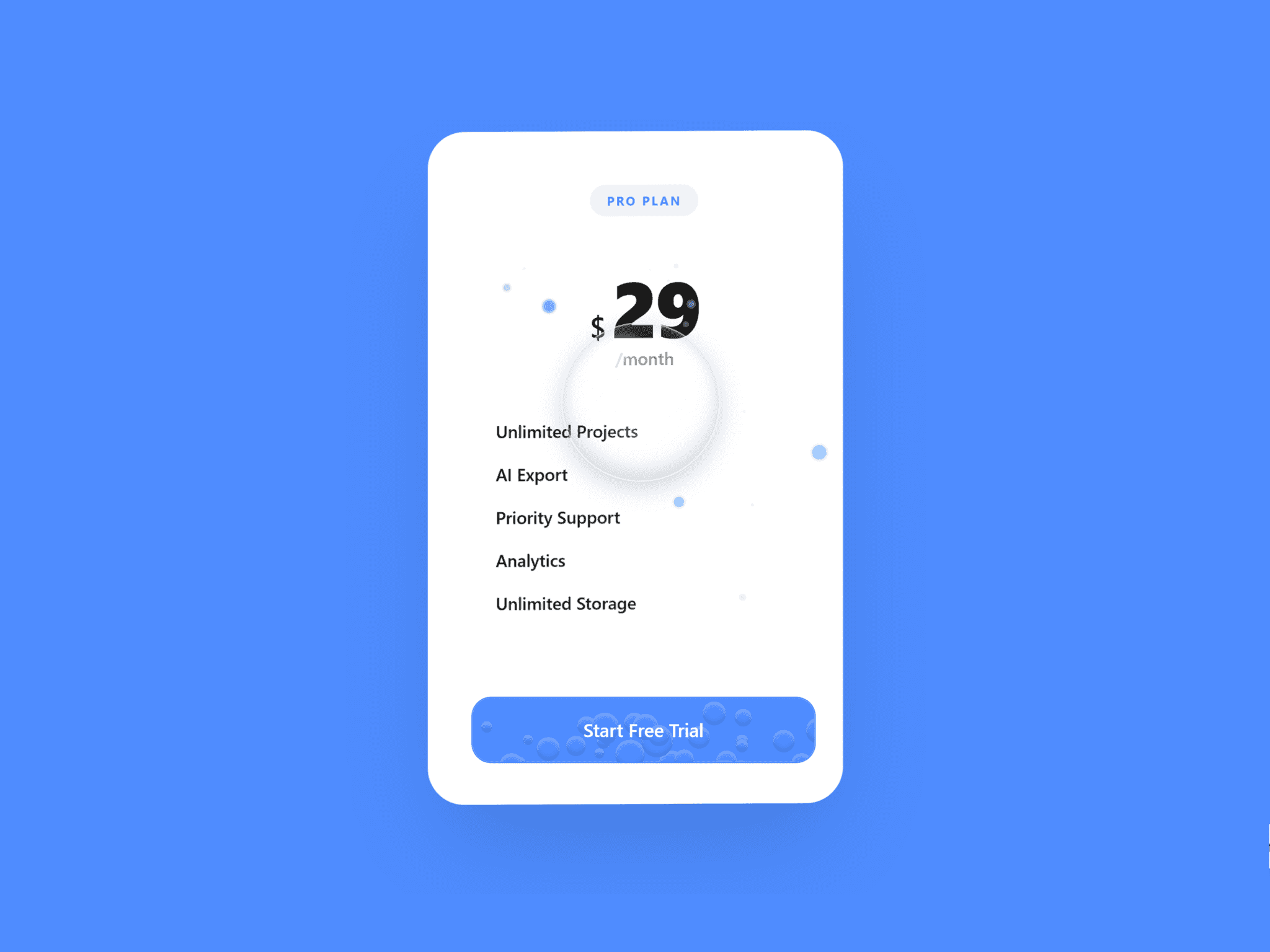 Aurora-pricing card