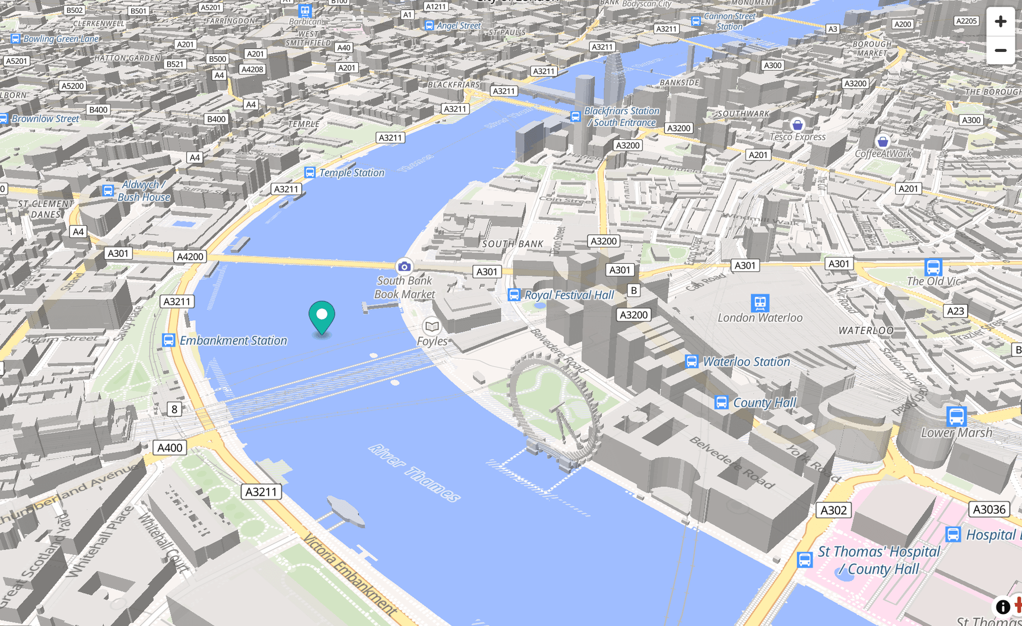 OpenFreeMap 3D