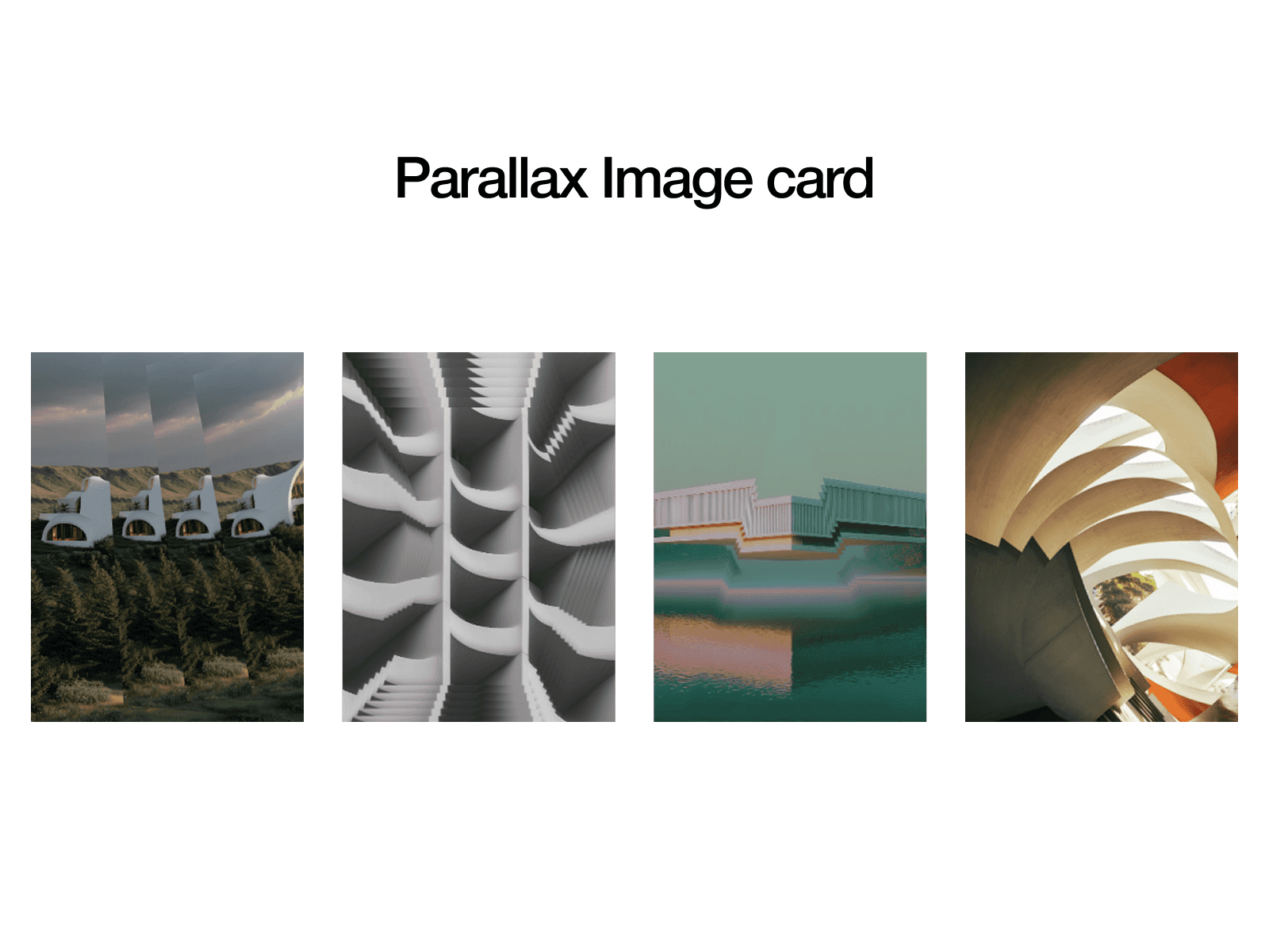 Parallax Image Card