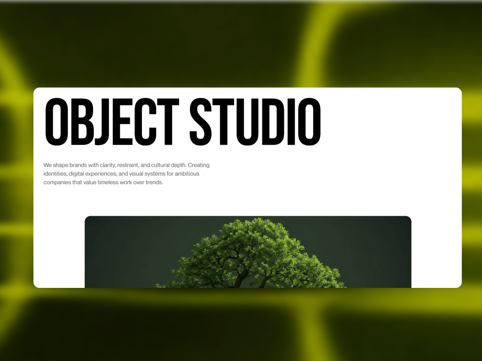 Object Studio