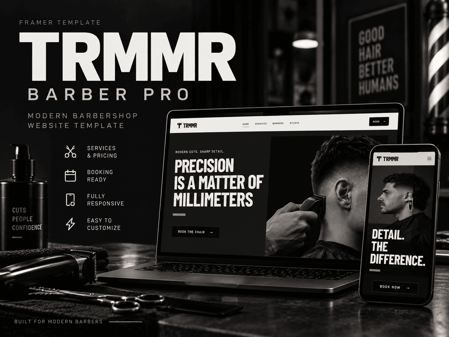 TRMMR Barber Pro