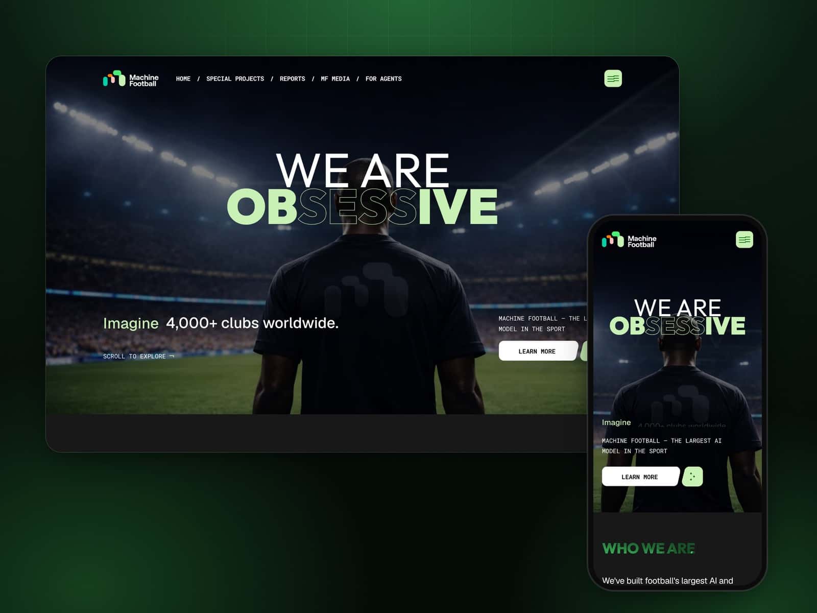 Machine Football AI