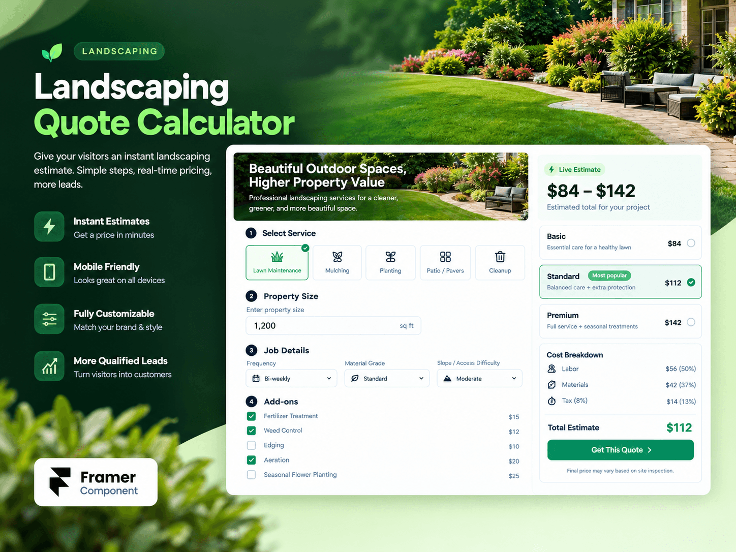 Landscaping Estimate