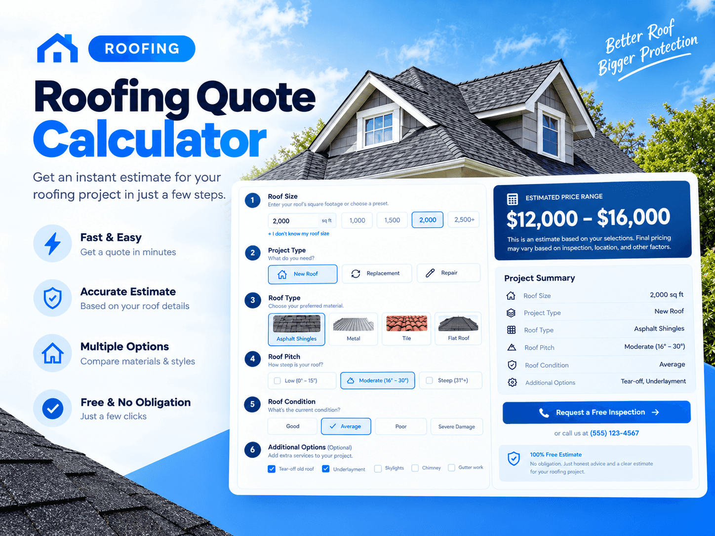 Roofing Calculator