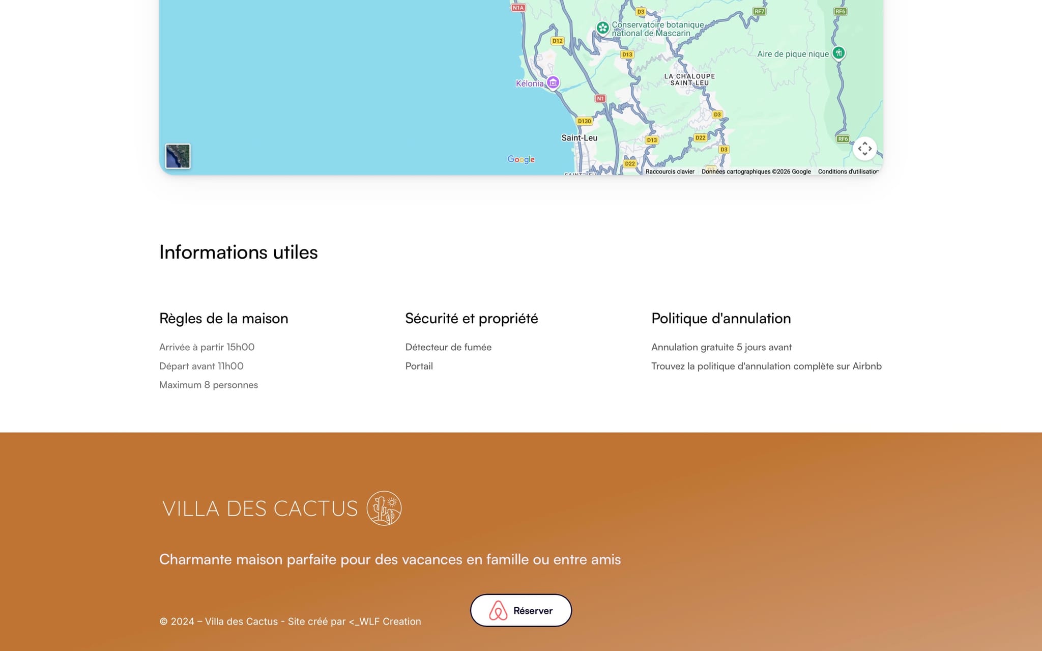 Villa des cactus