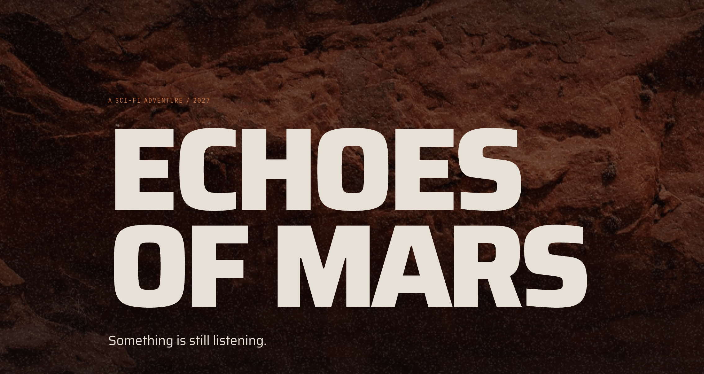 Echoes of Mars