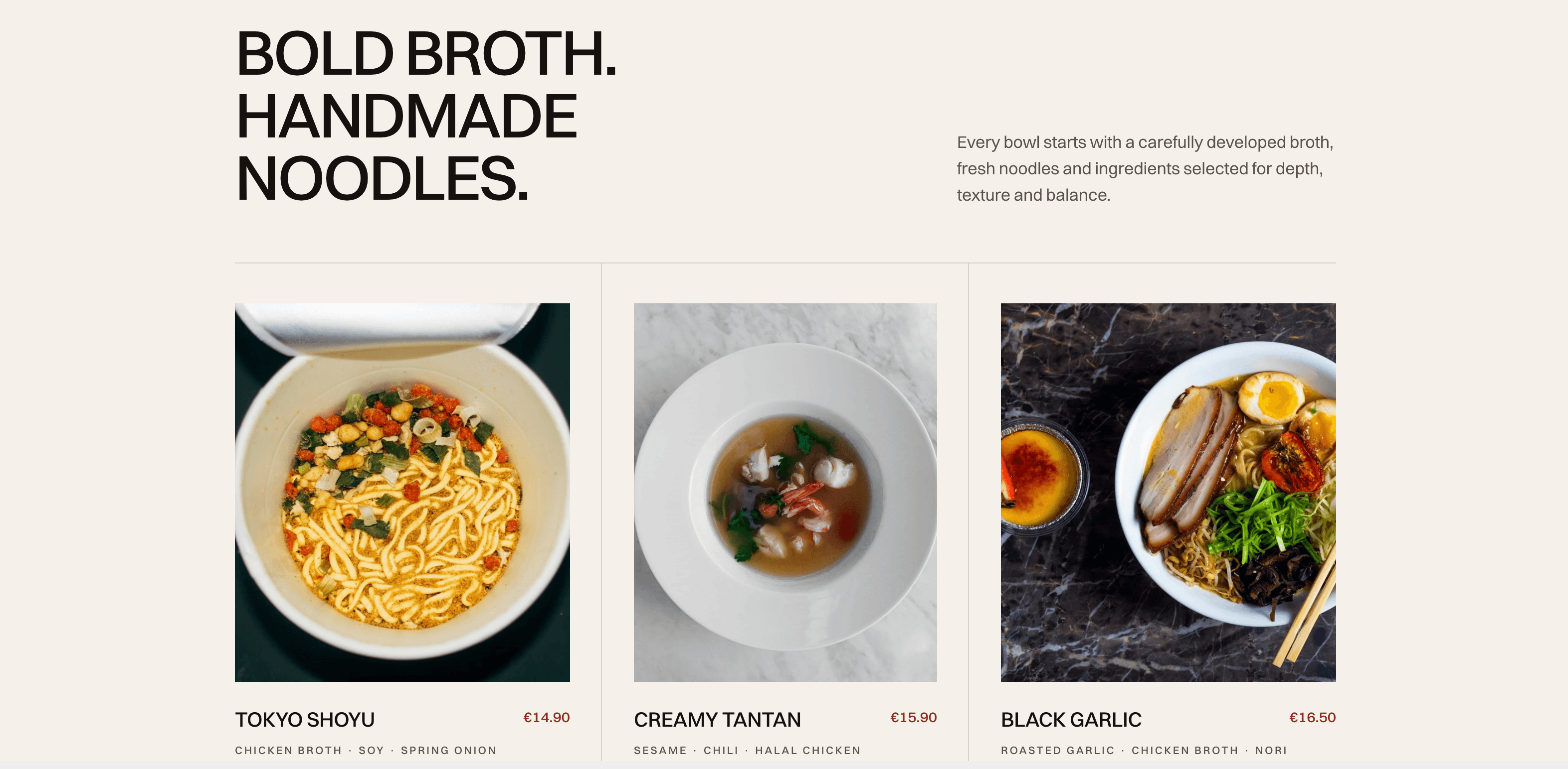 Halal Ramen Page