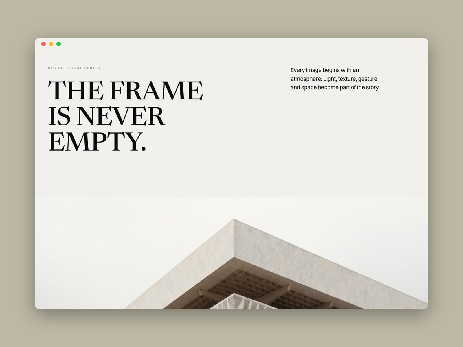 Editorial Photo Site