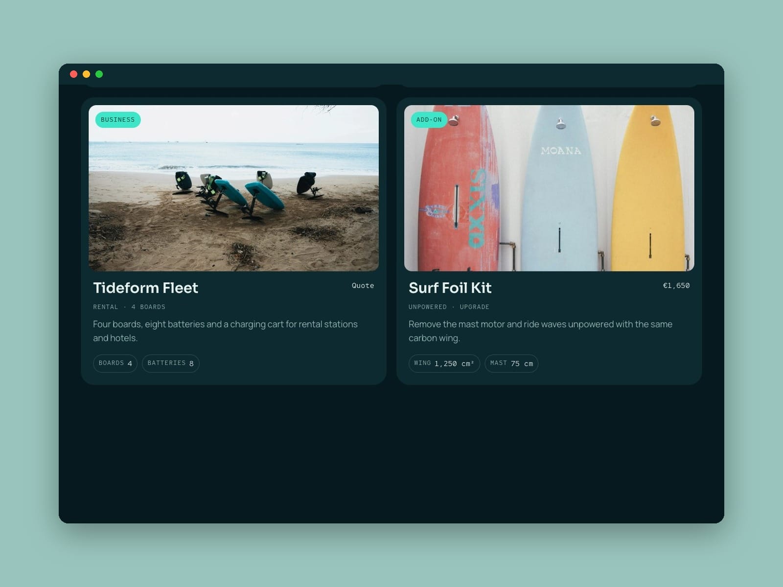 E-Foil Brand Site
