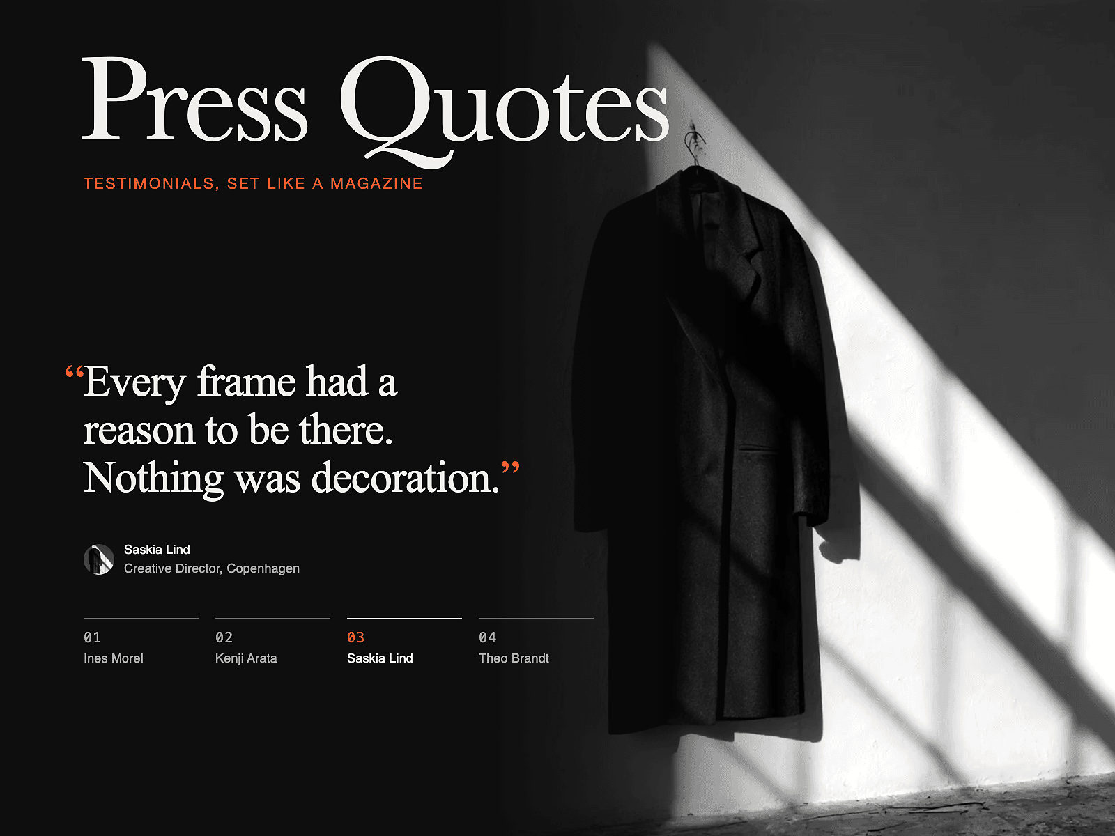 Press Quotes