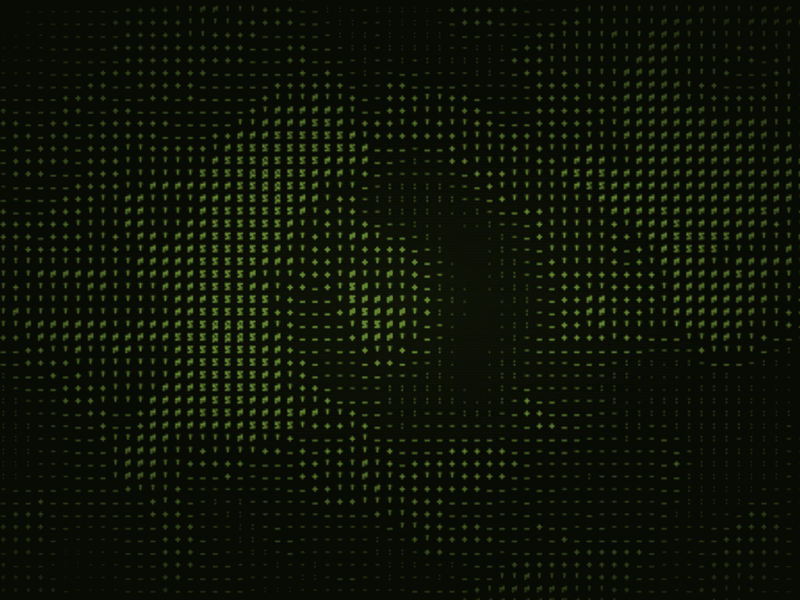 ASCII Vortex Field