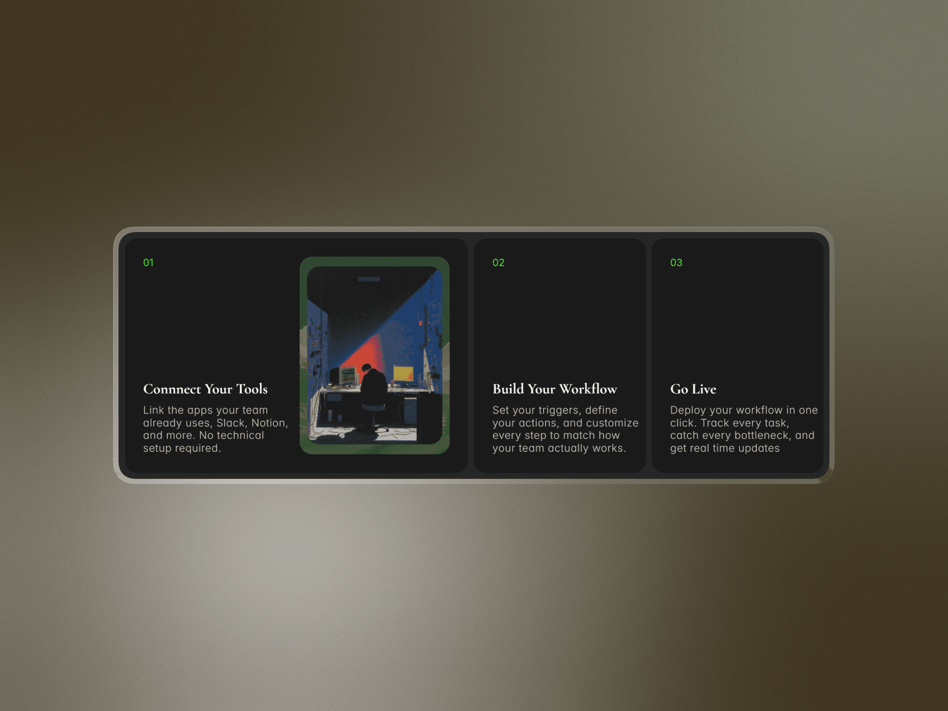 Setps Card