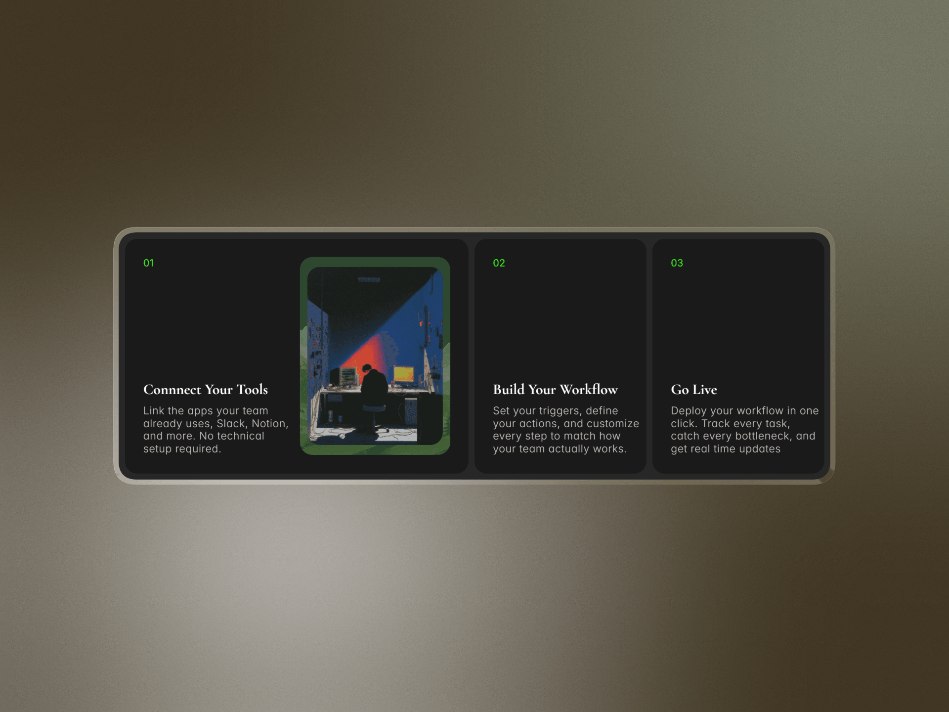 Setps Card