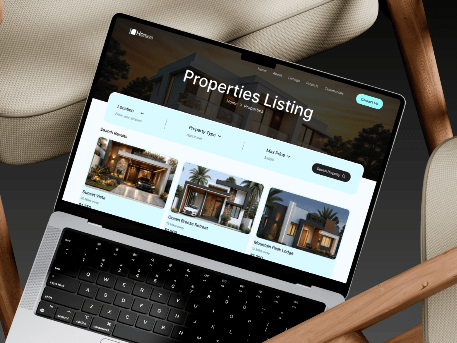 Homezo – realestate