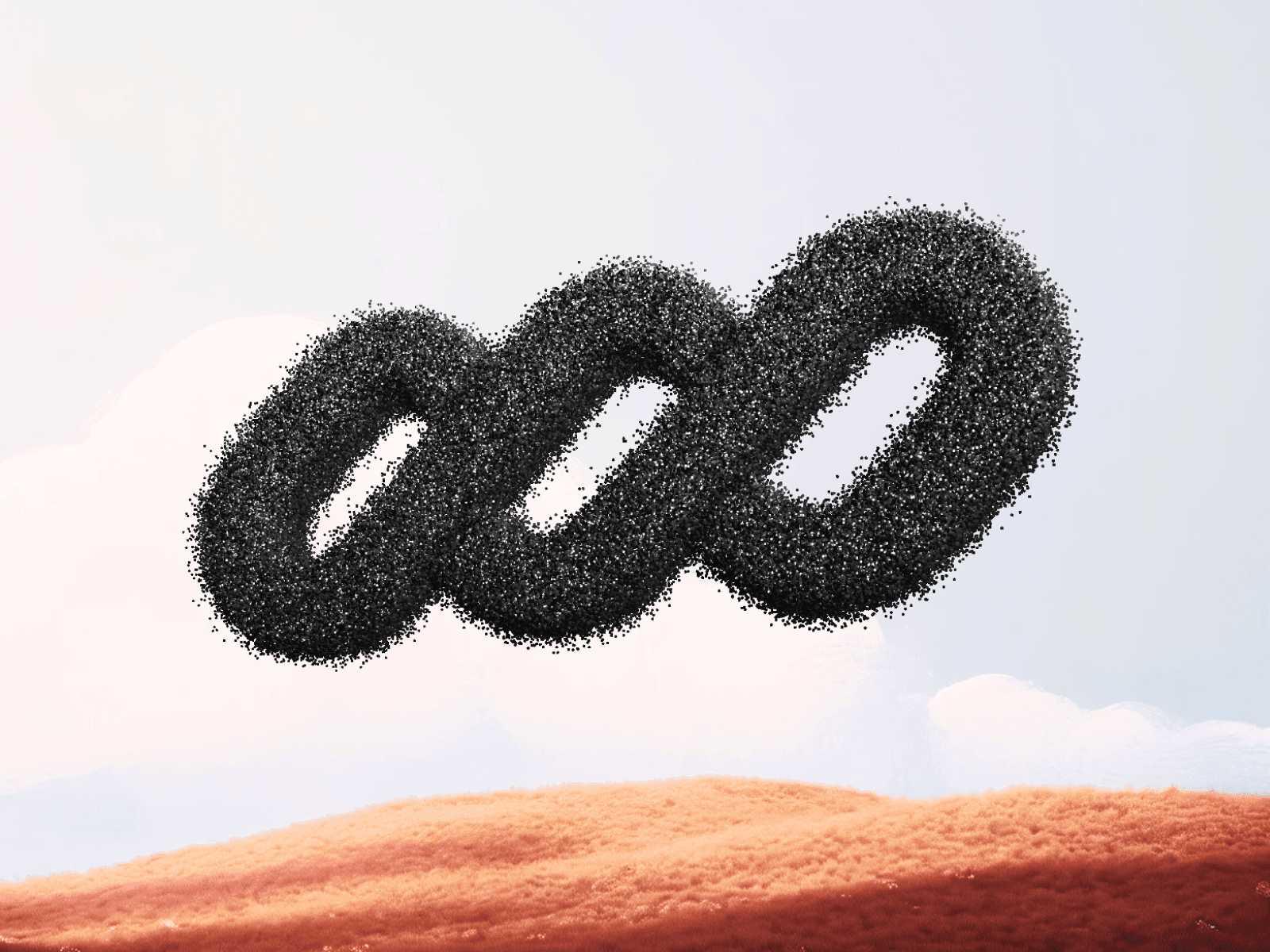 3D Particle Logo