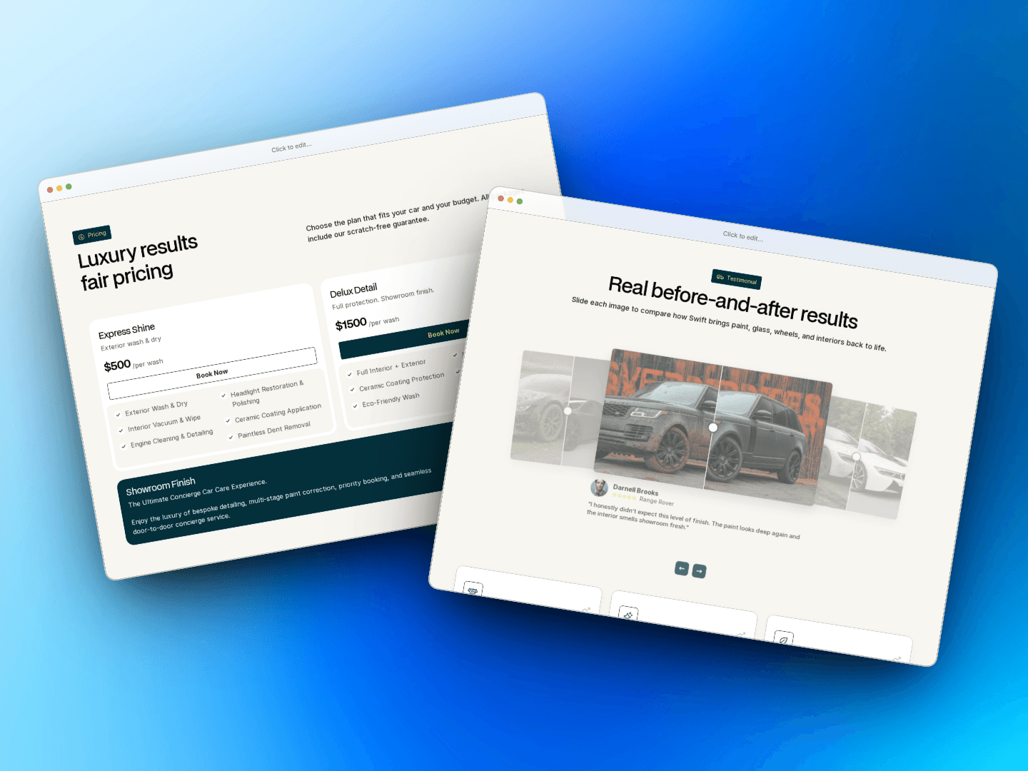 Car Wash Template