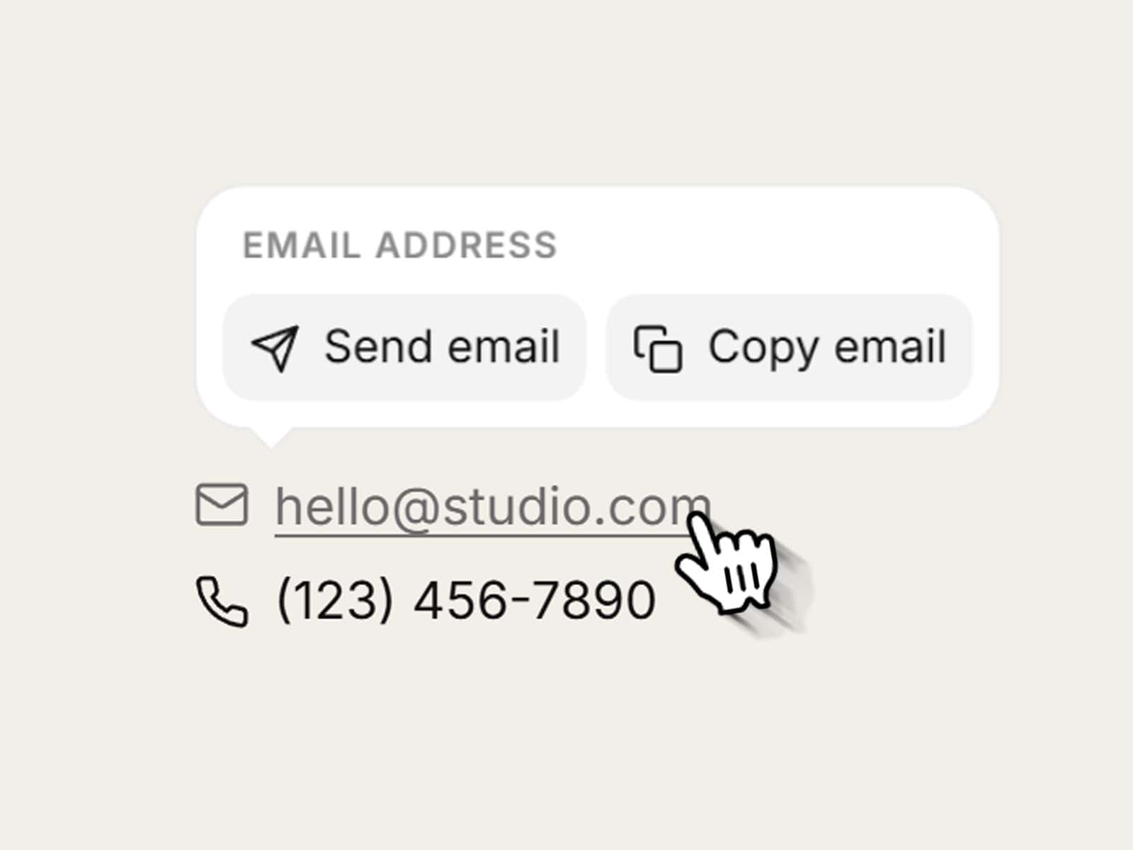 Smart Contact Link
