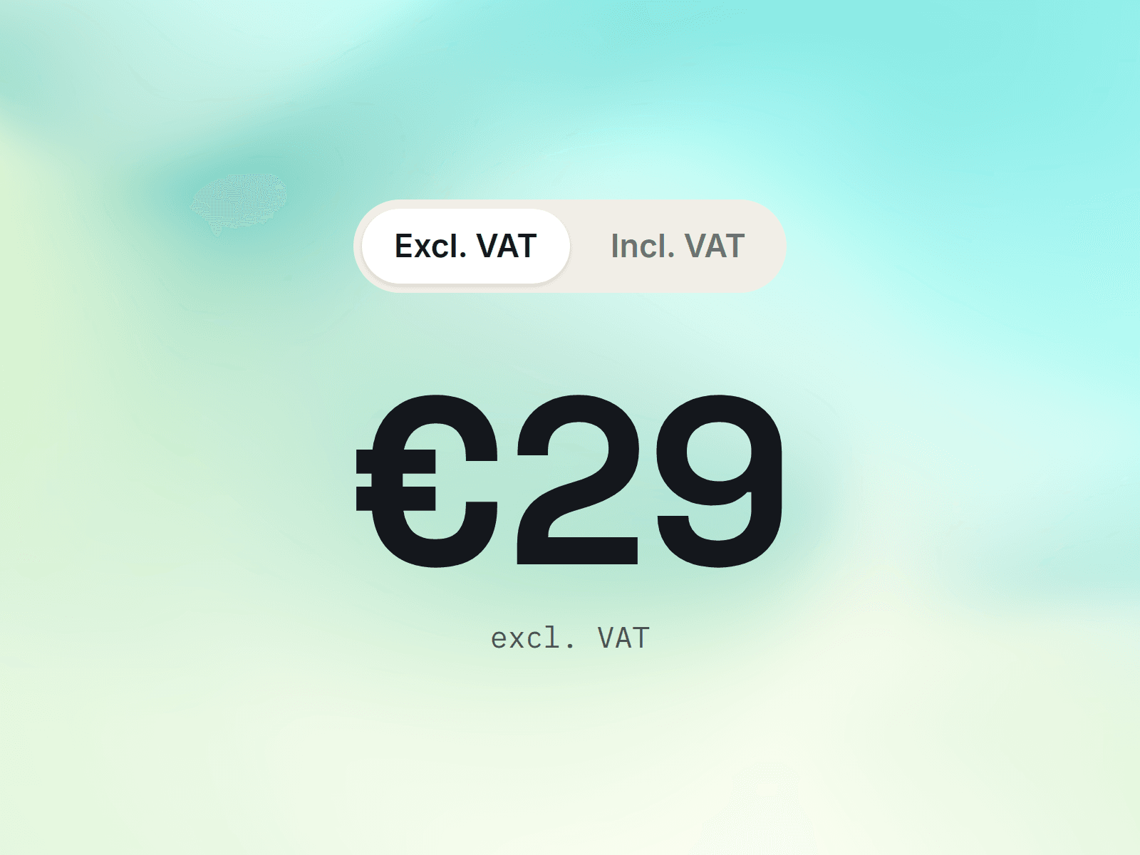 VAT Toggle