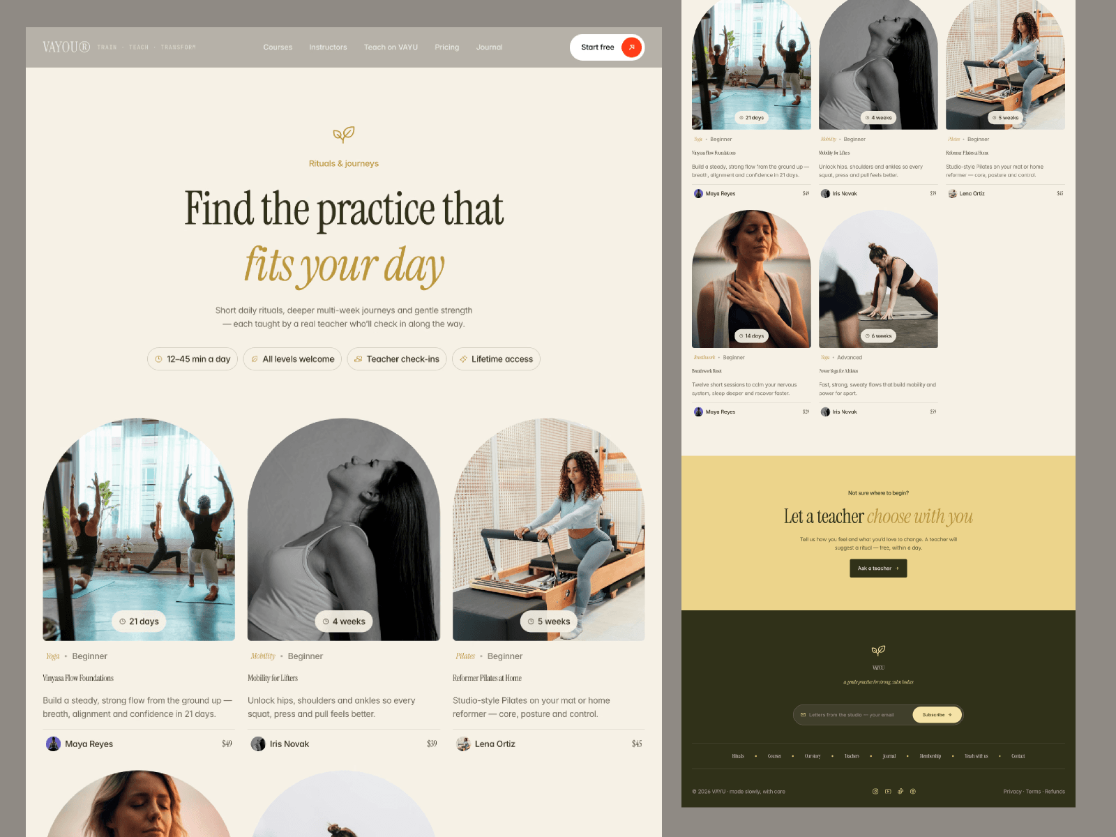 VAYU — Online Yoga