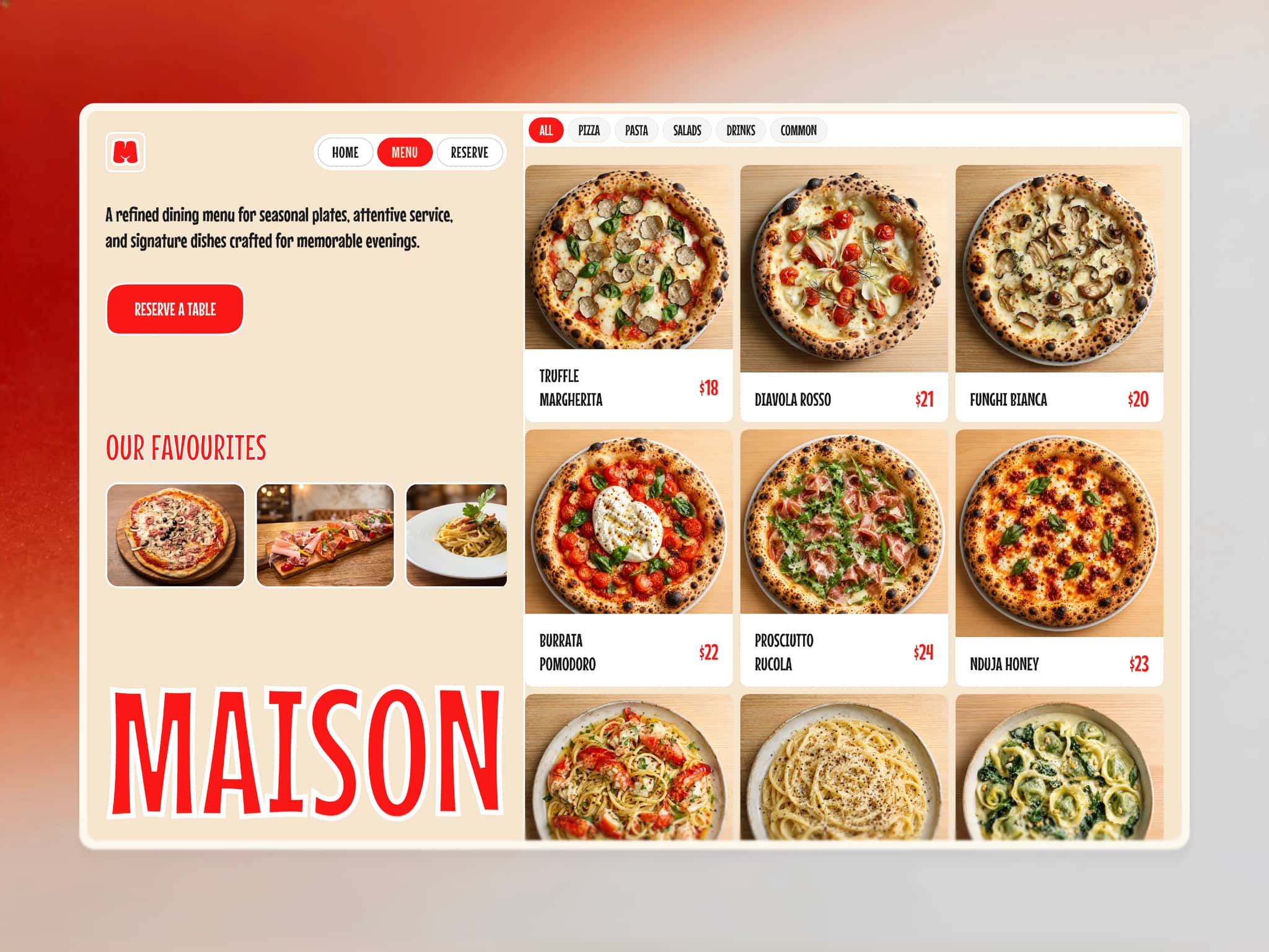 MenuMaison